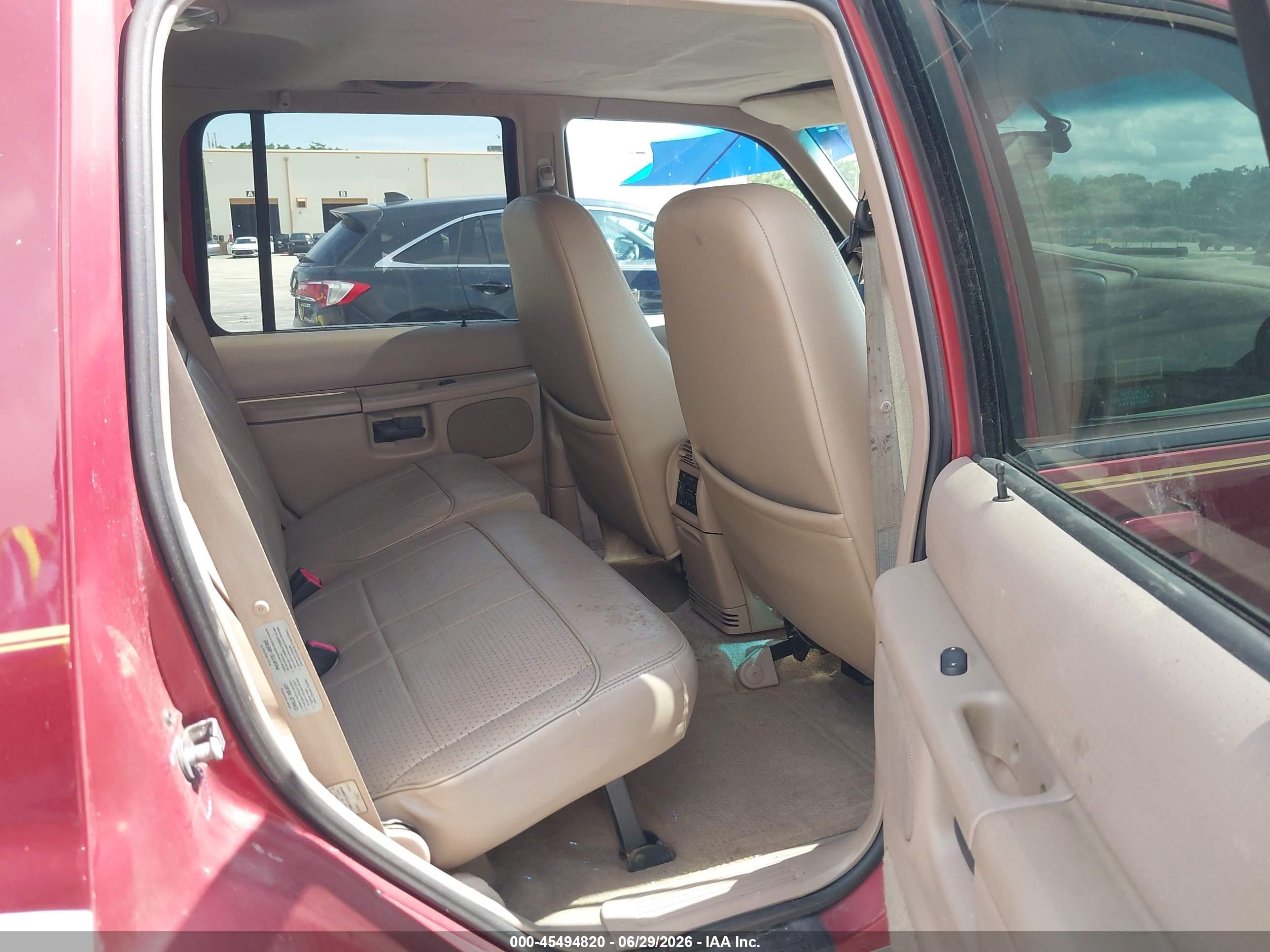 1998 Ford Explorer Eddie Bauer/limited/xl/xlt Red vin: 1FMZU32E2WZC23940