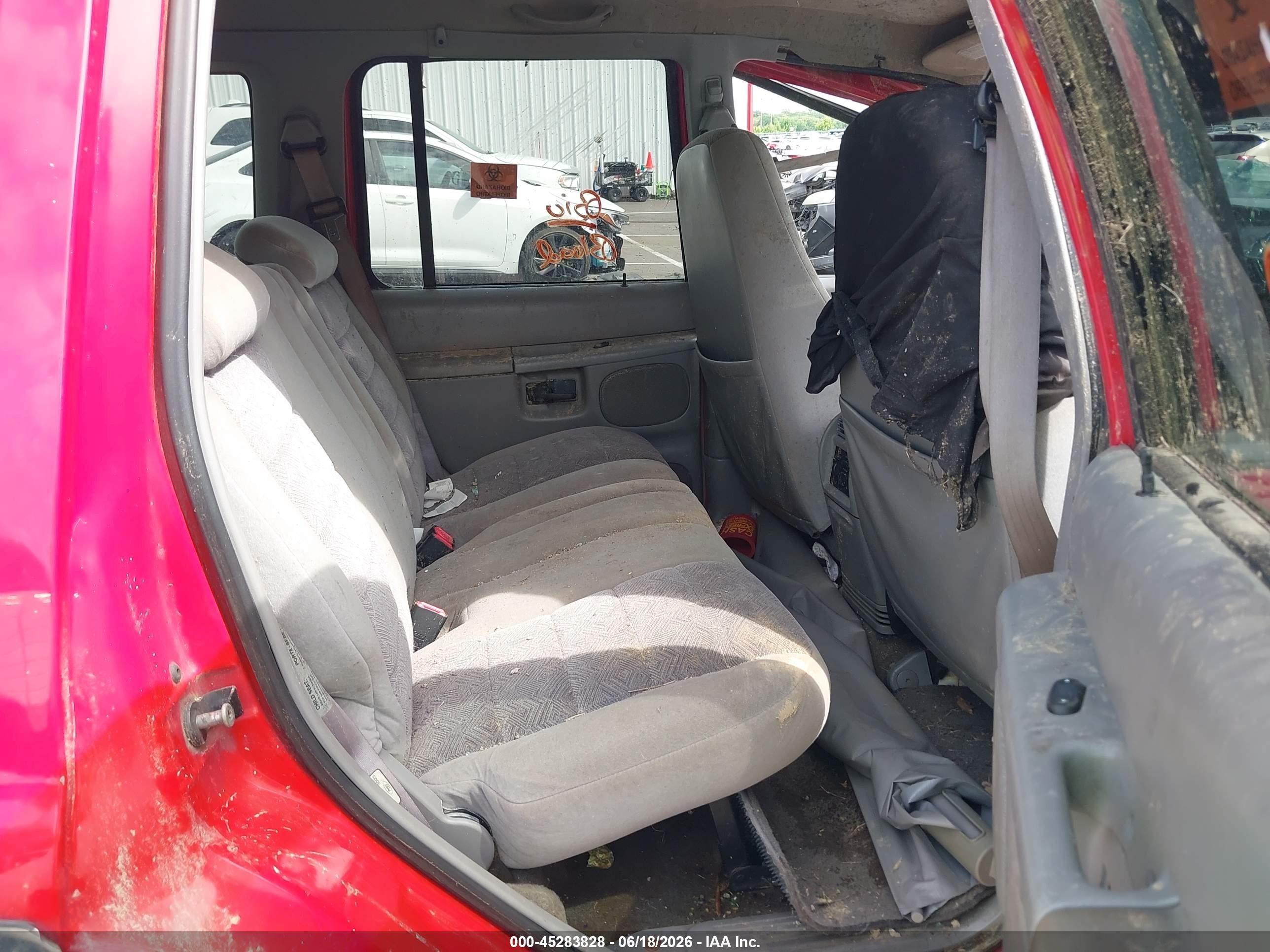 1999 Ford Explorer Eddie Bauer/limited Edition/xlt Red vin: 1FMZU32E3XUA75795