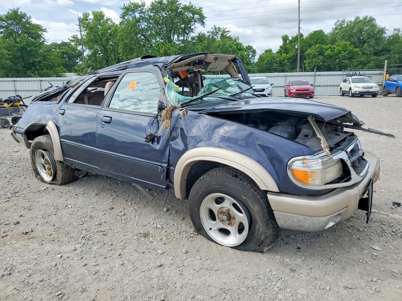 1999 Ford Explorer Blue vin: 1FMZU32E3XZB47582