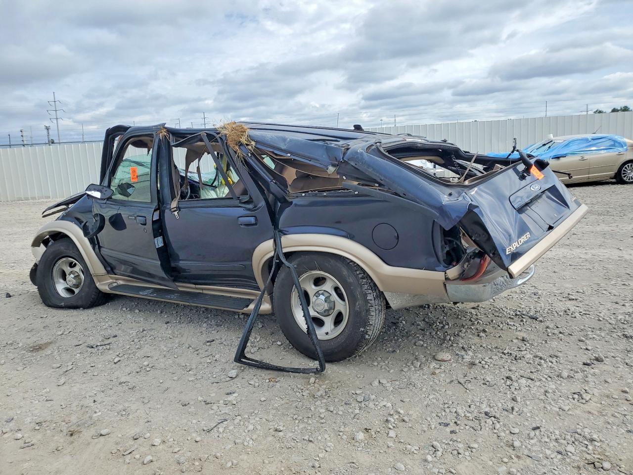 1999 Ford Explorer Blue vin: 1FMZU32E3XZB47582