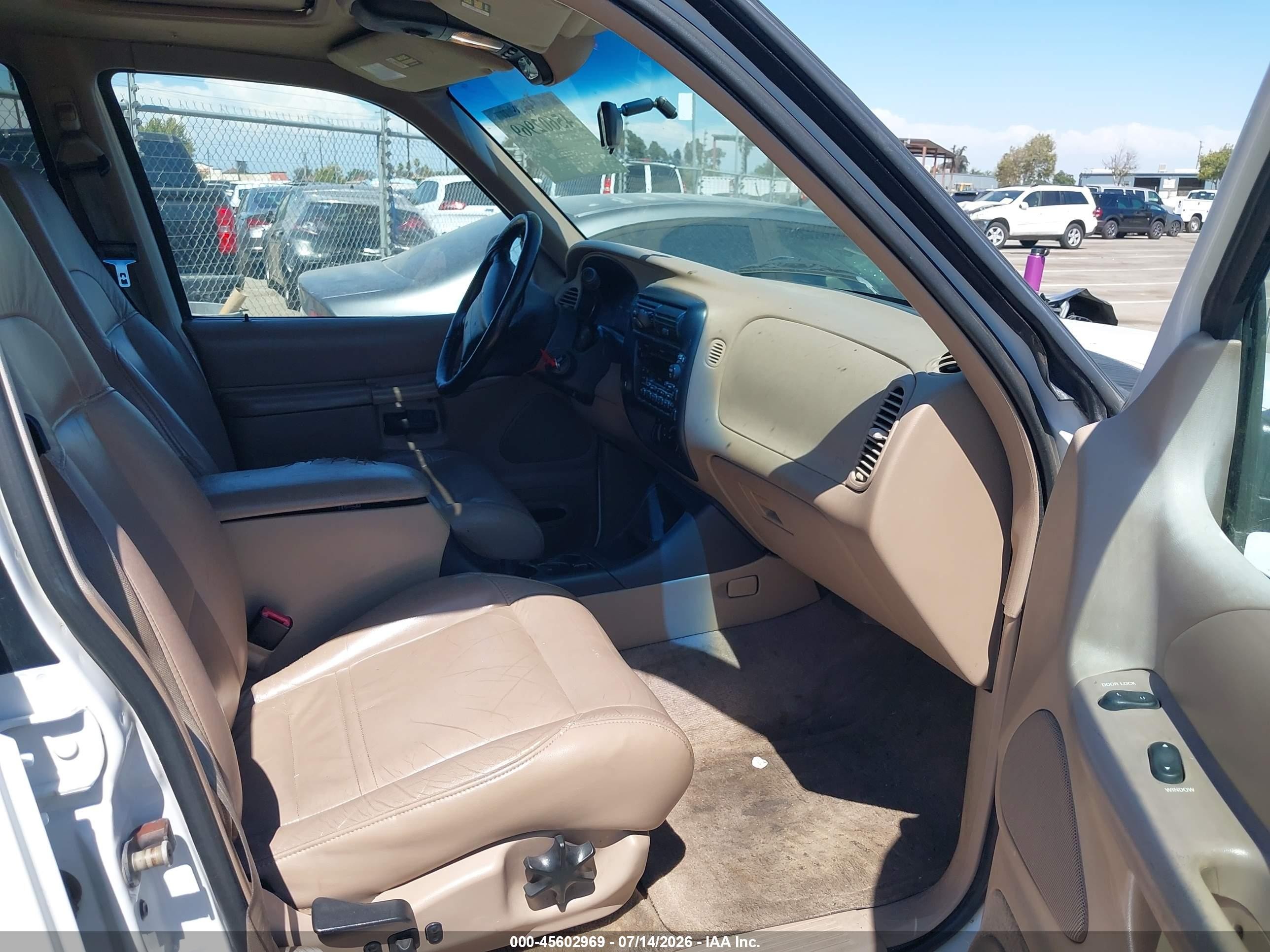 1999 Ford Explorer Eddie Bauer/limited Edition/xlt White vin: 1FMZU32E4XZA83455