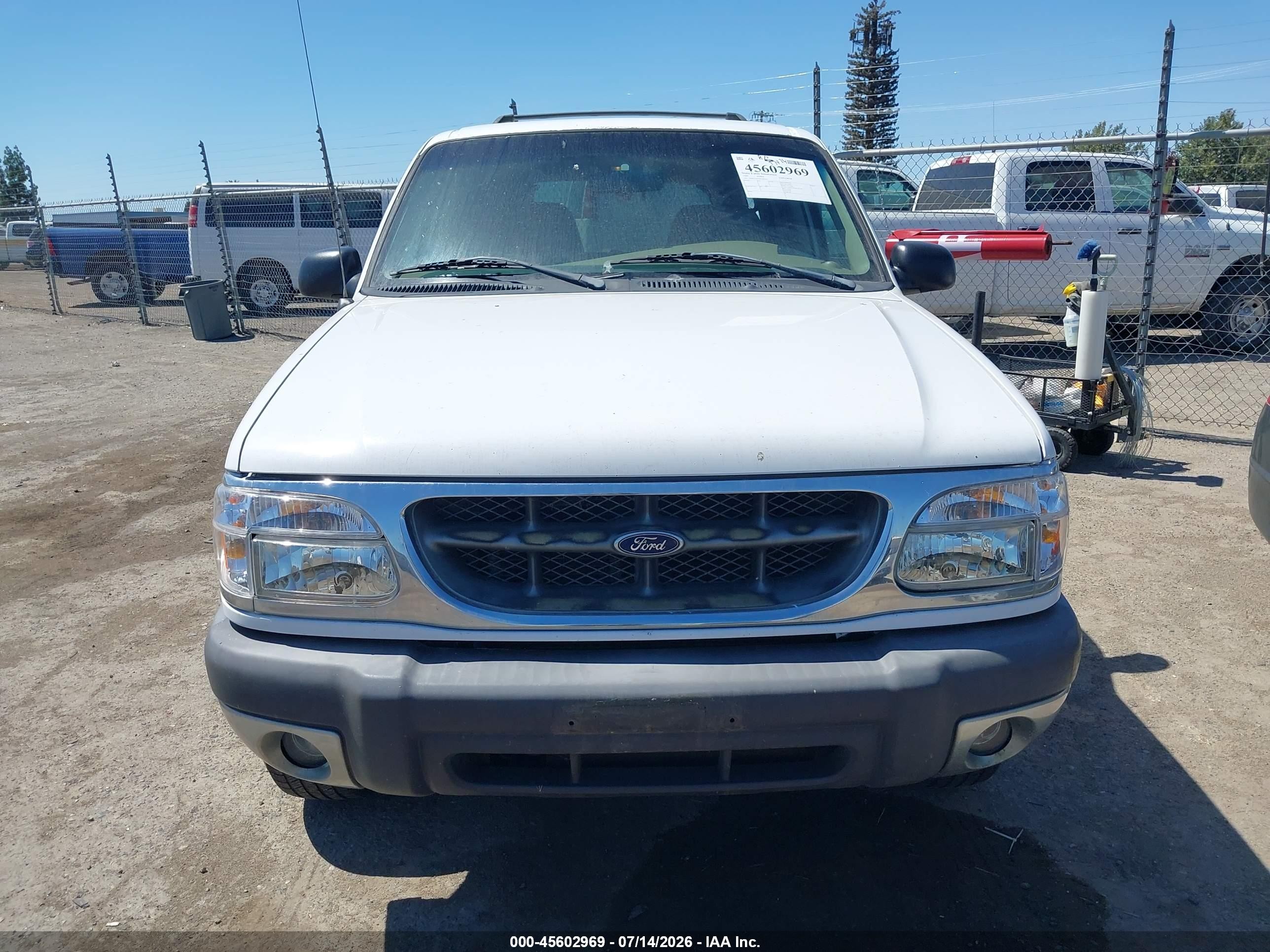 1999 Ford Explorer Eddie Bauer/limited Edition/xlt White vin: 1FMZU32E4XZA83455
