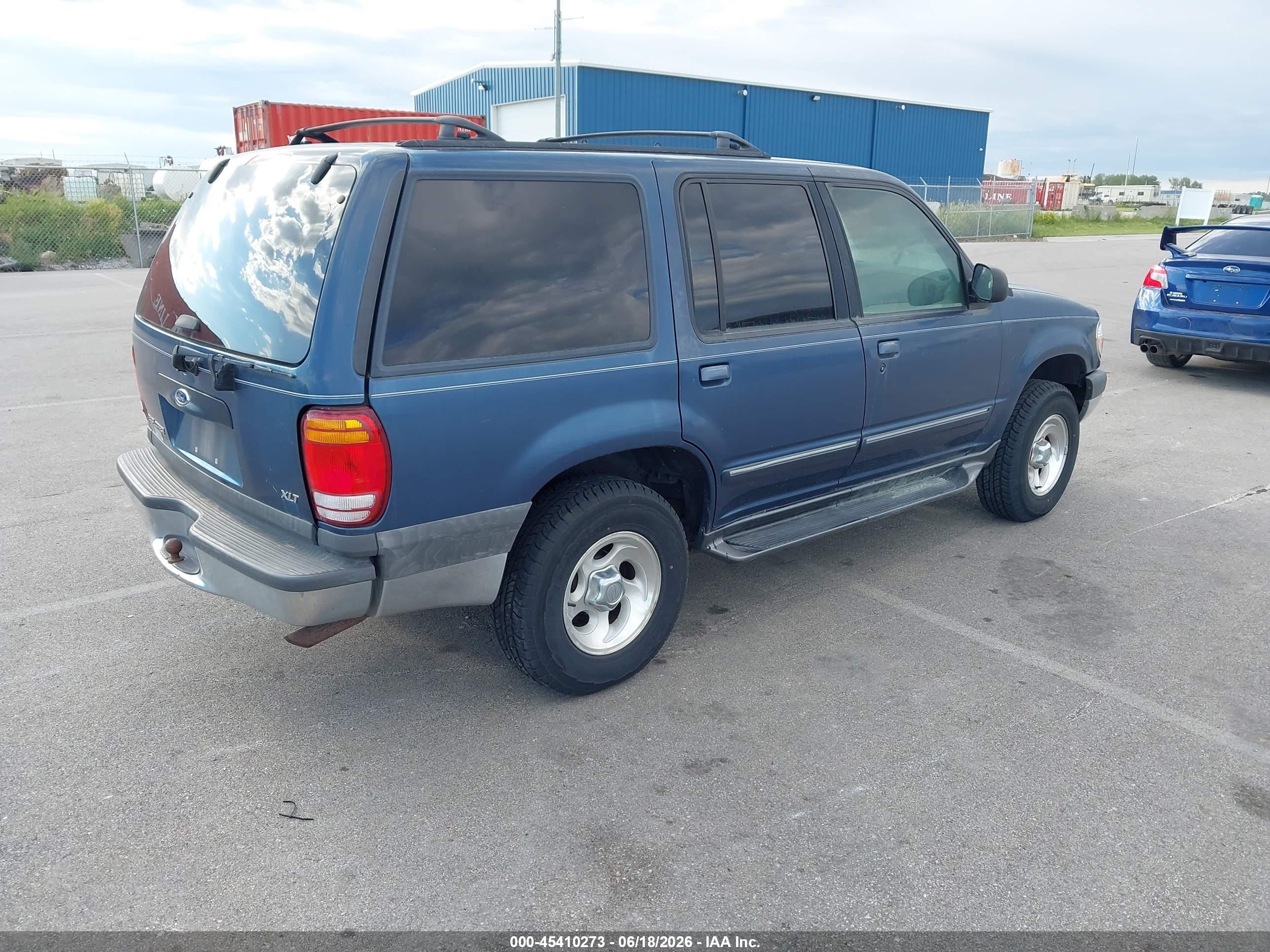1999 Ford Explorer Eddie Bauer/limited Edition/xlt Blue vin: 1FMZU32EXXZA80835