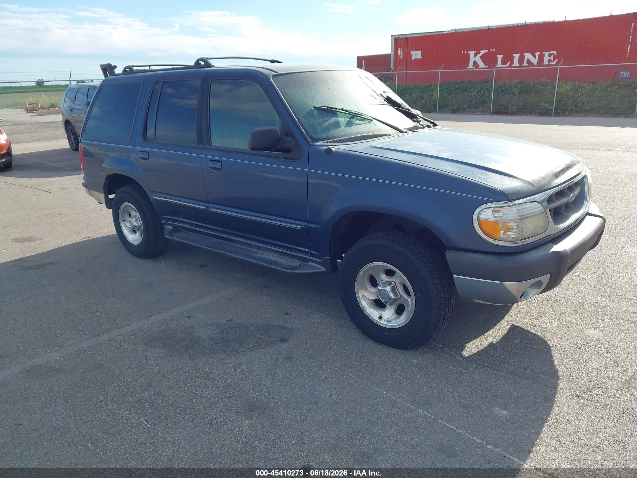 1999 Ford Explorer Eddie Bauer/limited Edition/xlt Blue vin: 1FMZU32EXXZA80835