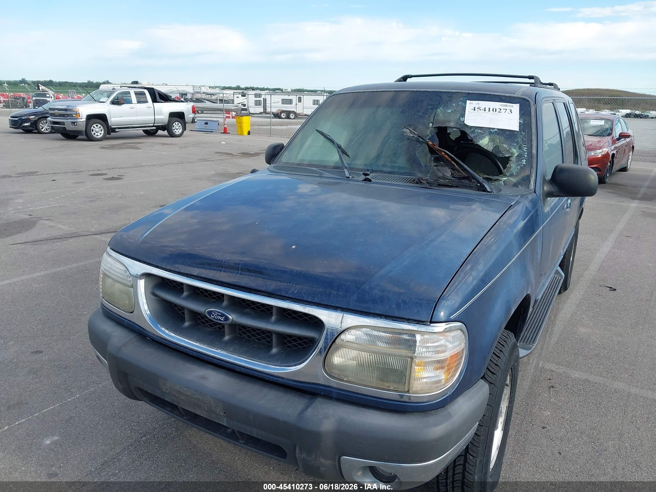 1999 Ford Explorer Eddie Bauer/limited Edition/xlt Blue vin: 1FMZU32EXXZA80835