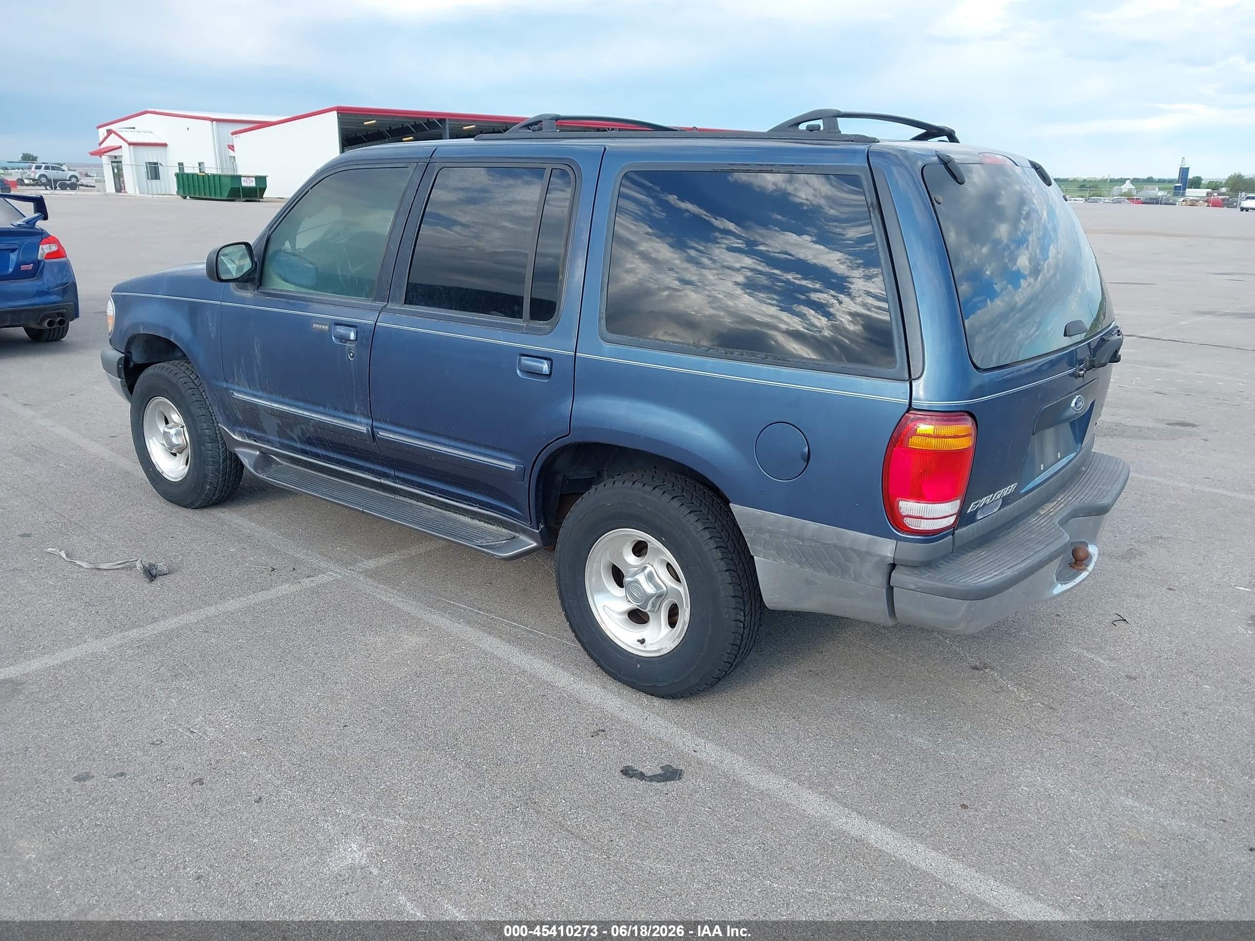 1999 Ford Explorer Eddie Bauer/limited Edition/xlt Blue vin: 1FMZU32EXXZA80835