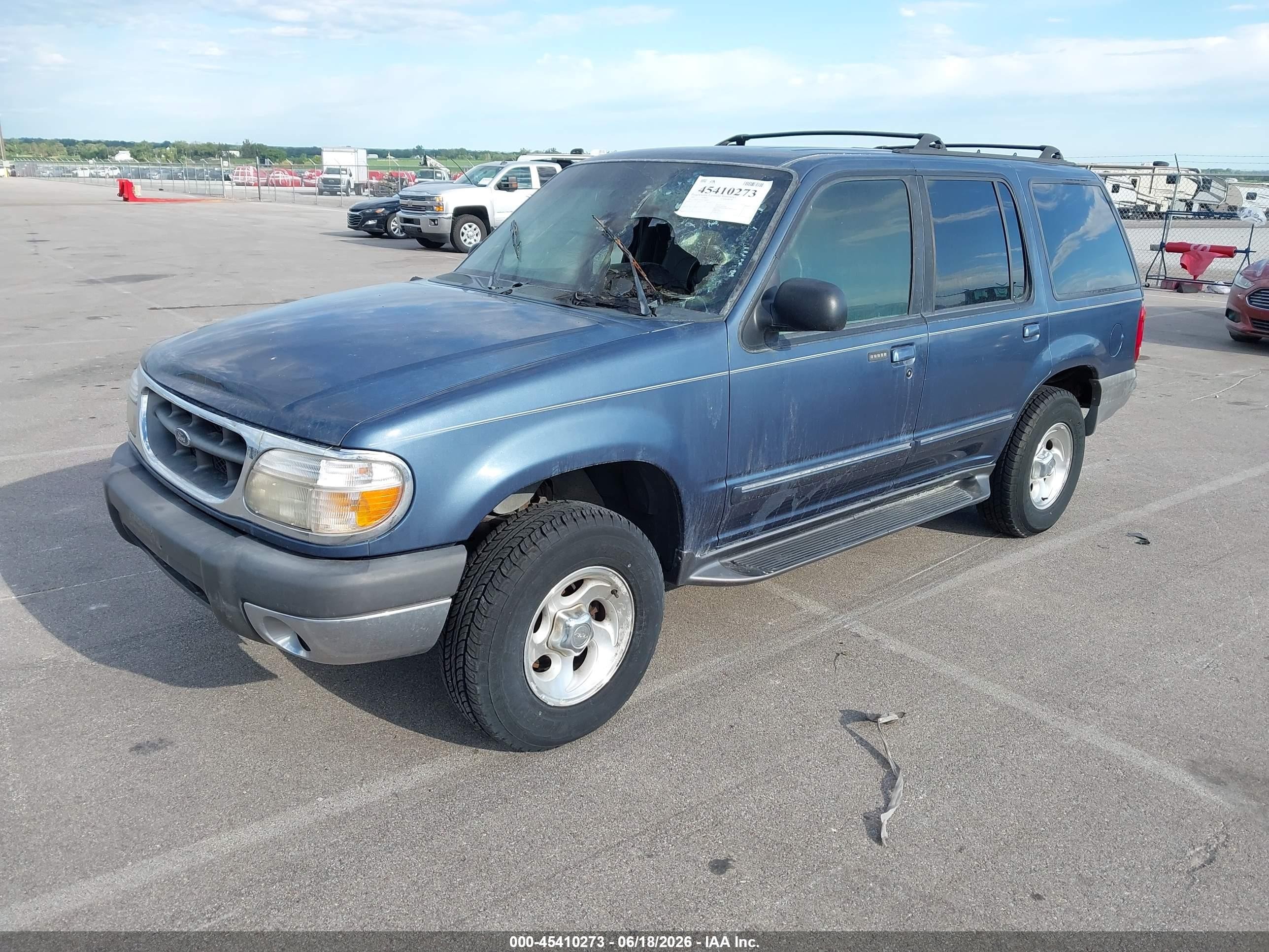 1999 Ford Explorer Eddie Bauer/limited Edition/xlt Blue vin: 1FMZU32EXXZA80835