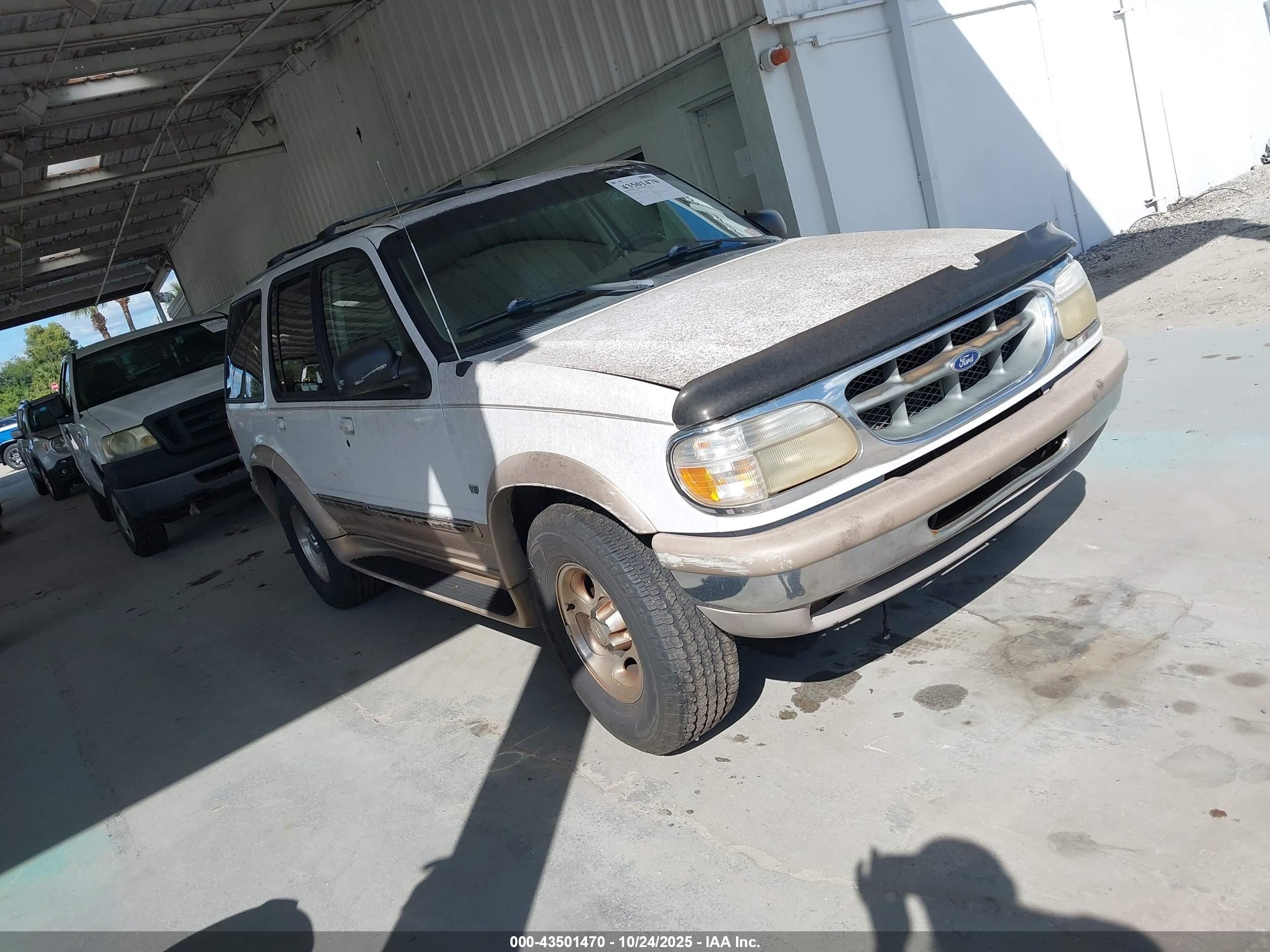 1998 Ford Explorer Eddie Bauer/limited/xlt White vin: 1FMZU32P1WUD32582