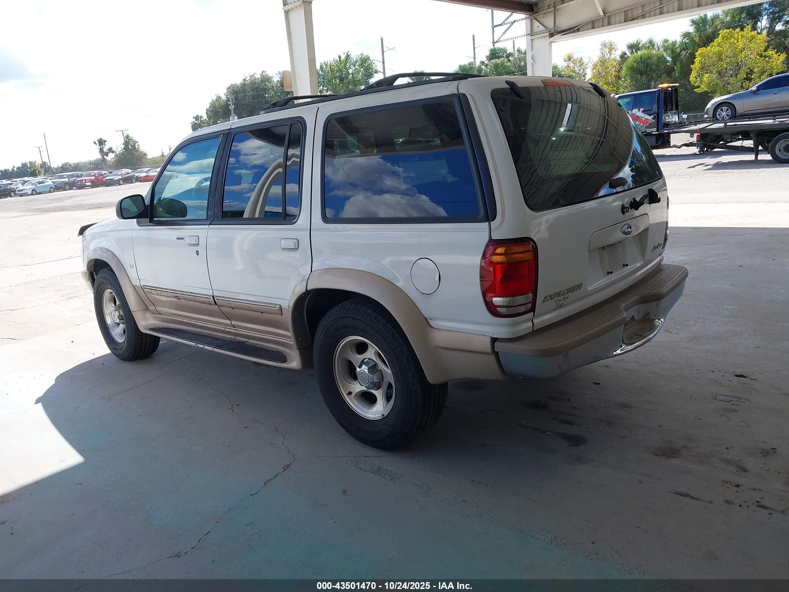 1998 Ford Explorer Eddie Bauer/limited/xlt White vin: 1FMZU32P1WUD32582