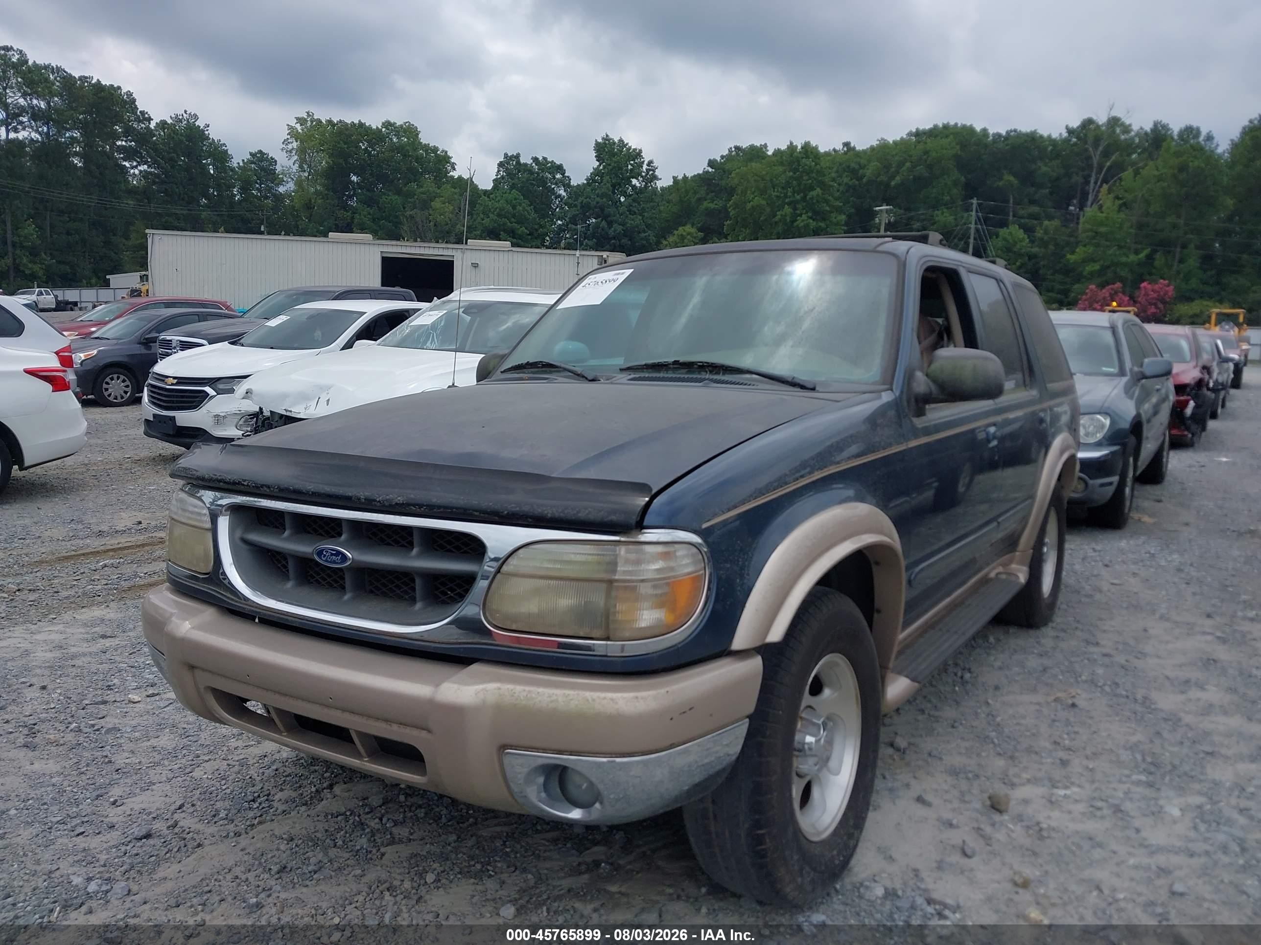1999 Ford Explorer Eddie Bauer/limited Edition/xlt Blue vin: 1FMZU32P3XZA28366