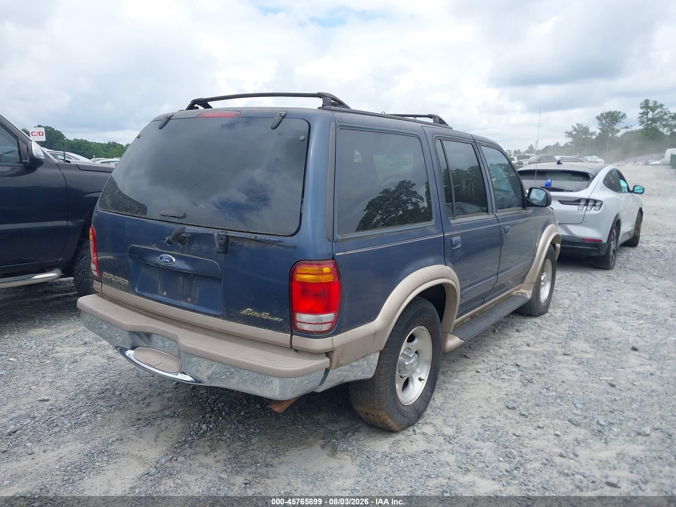 1999 Ford Explorer Eddie Bauer/limited Edition/xlt Blue vin: 1FMZU32P3XZA28366