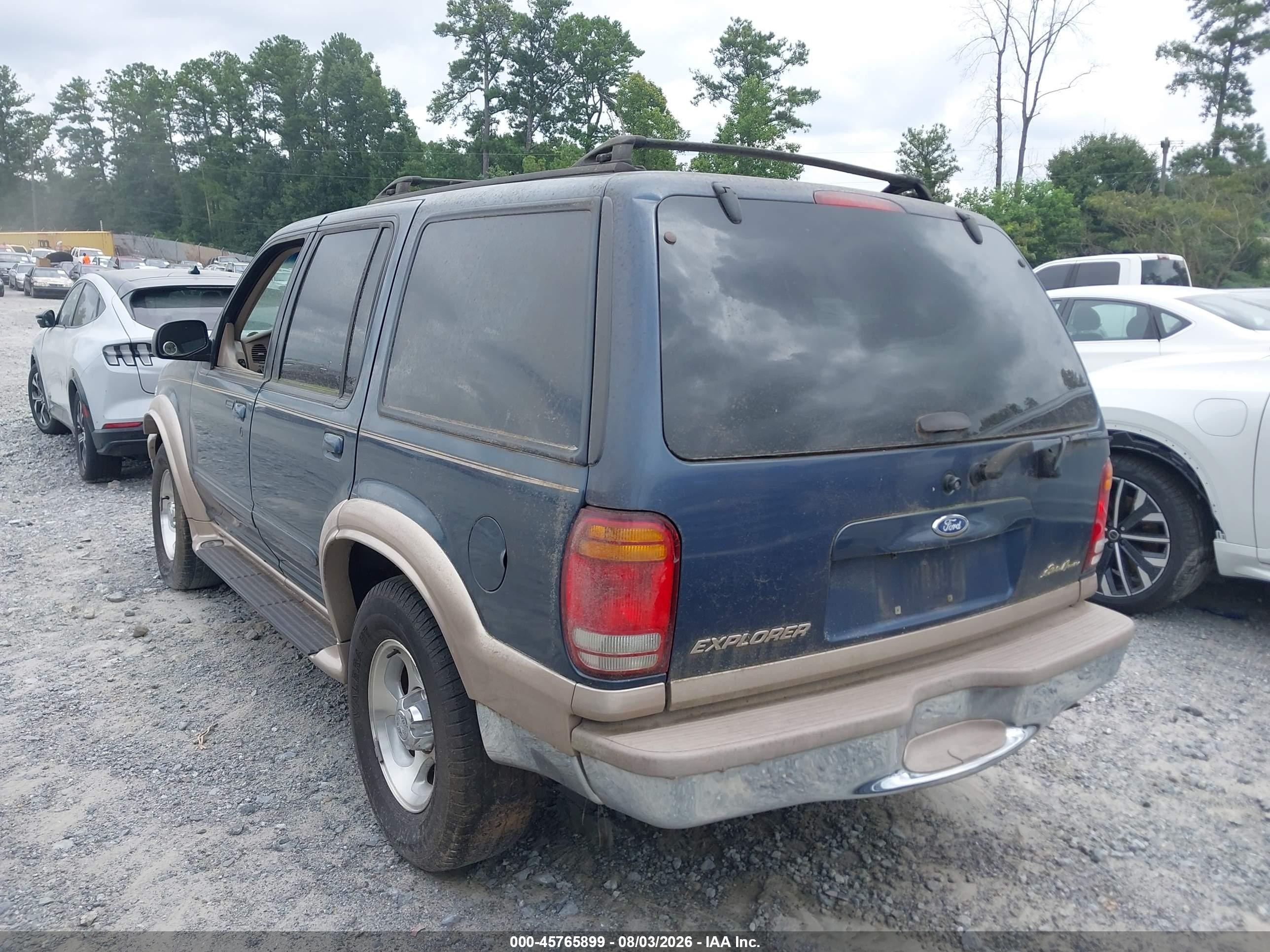 1999 Ford Explorer Eddie Bauer/limited Edition/xlt Blue vin: 1FMZU32P3XZA28366