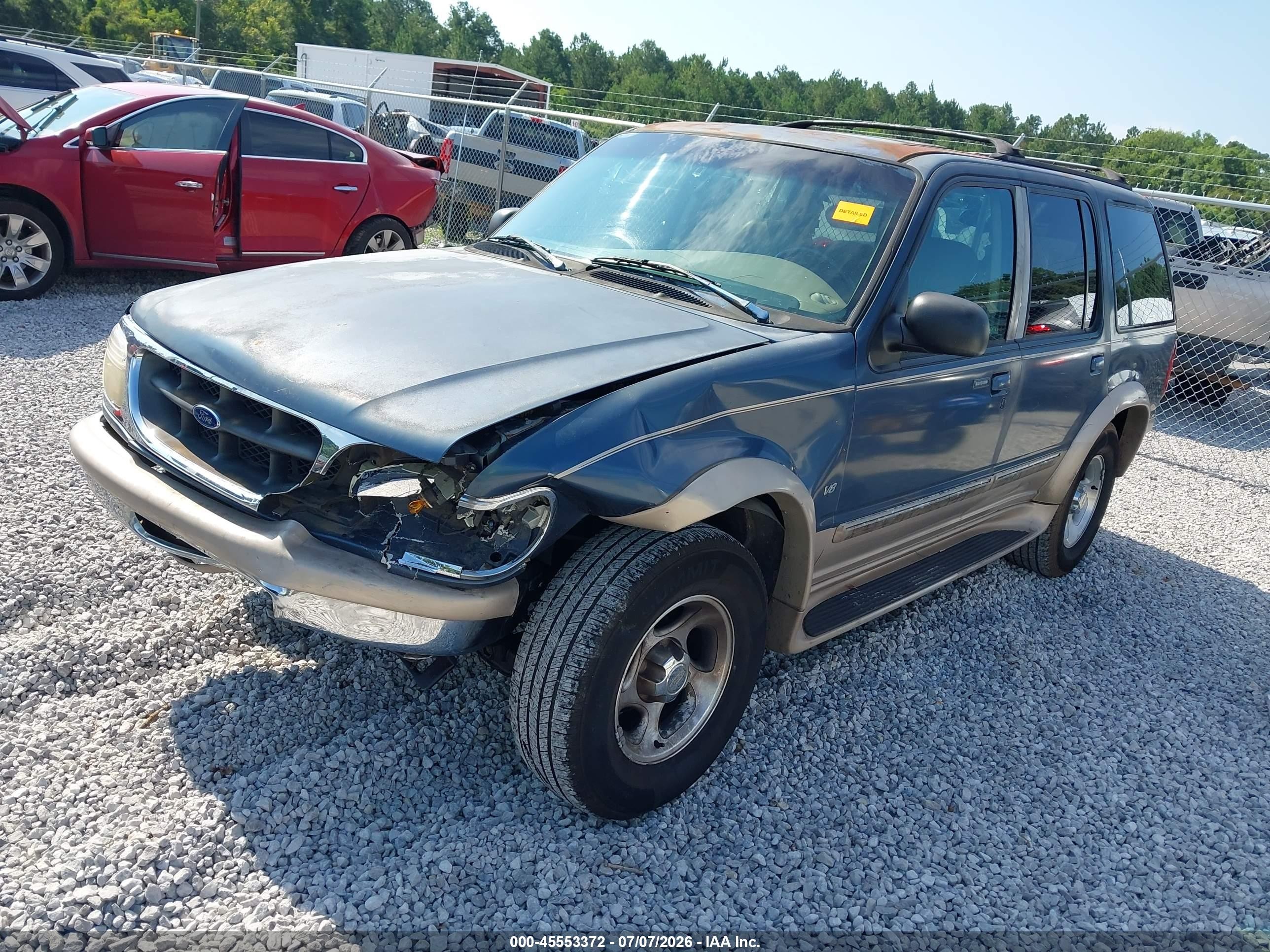 1998 Ford Explorer Eddie Bauer/limited/xlt Синий vin: 1FMZU32P4WZC04842