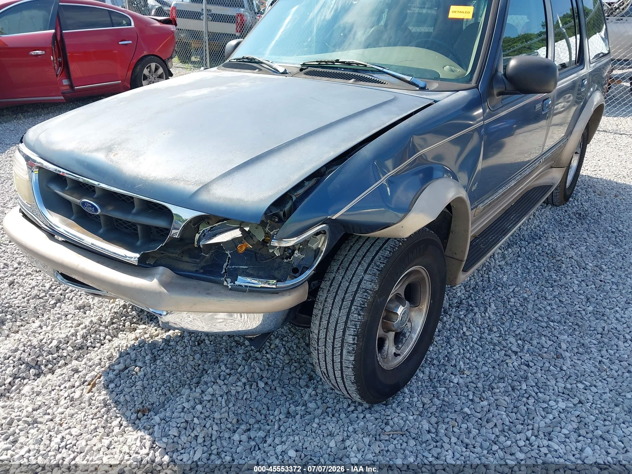 1998 Ford Explorer Eddie Bauer/limited/xlt Синий vin: 1FMZU32P4WZC04842