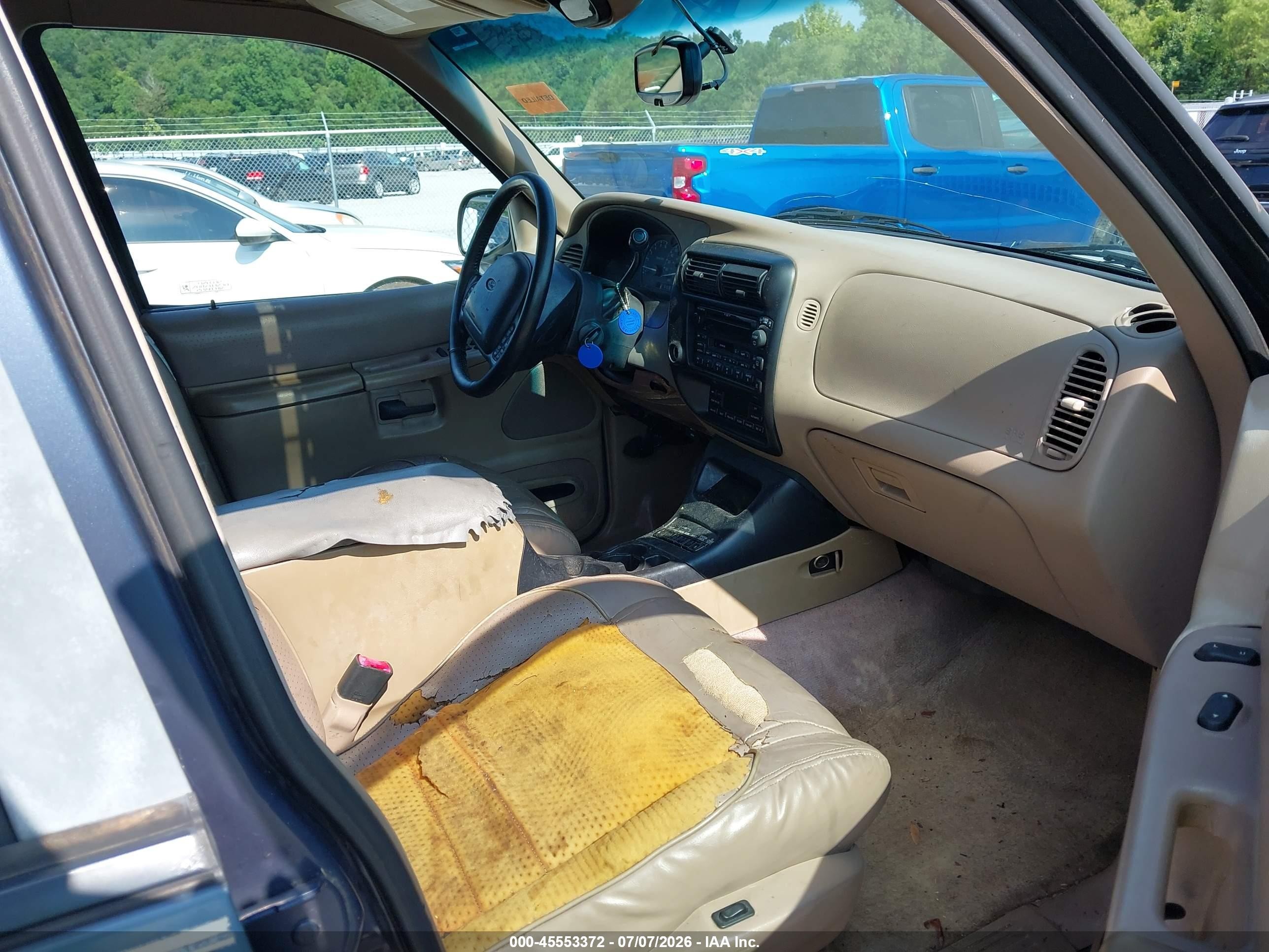 1998 Ford Explorer Eddie Bauer/limited/xlt Синий vin: 1FMZU32P4WZC04842