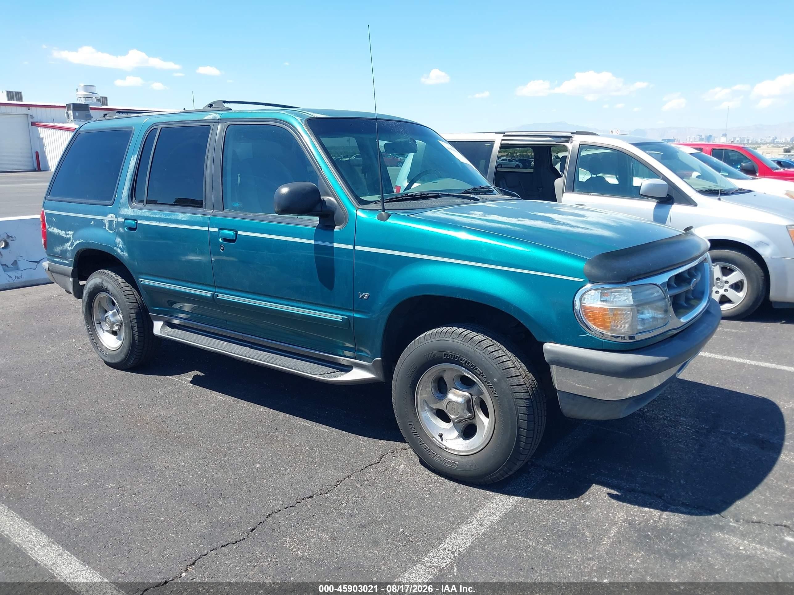 1998 Ford Explorer Eddie Bauer/limited/xlt Зеленый vin: 1FMZU32P5WZC18846