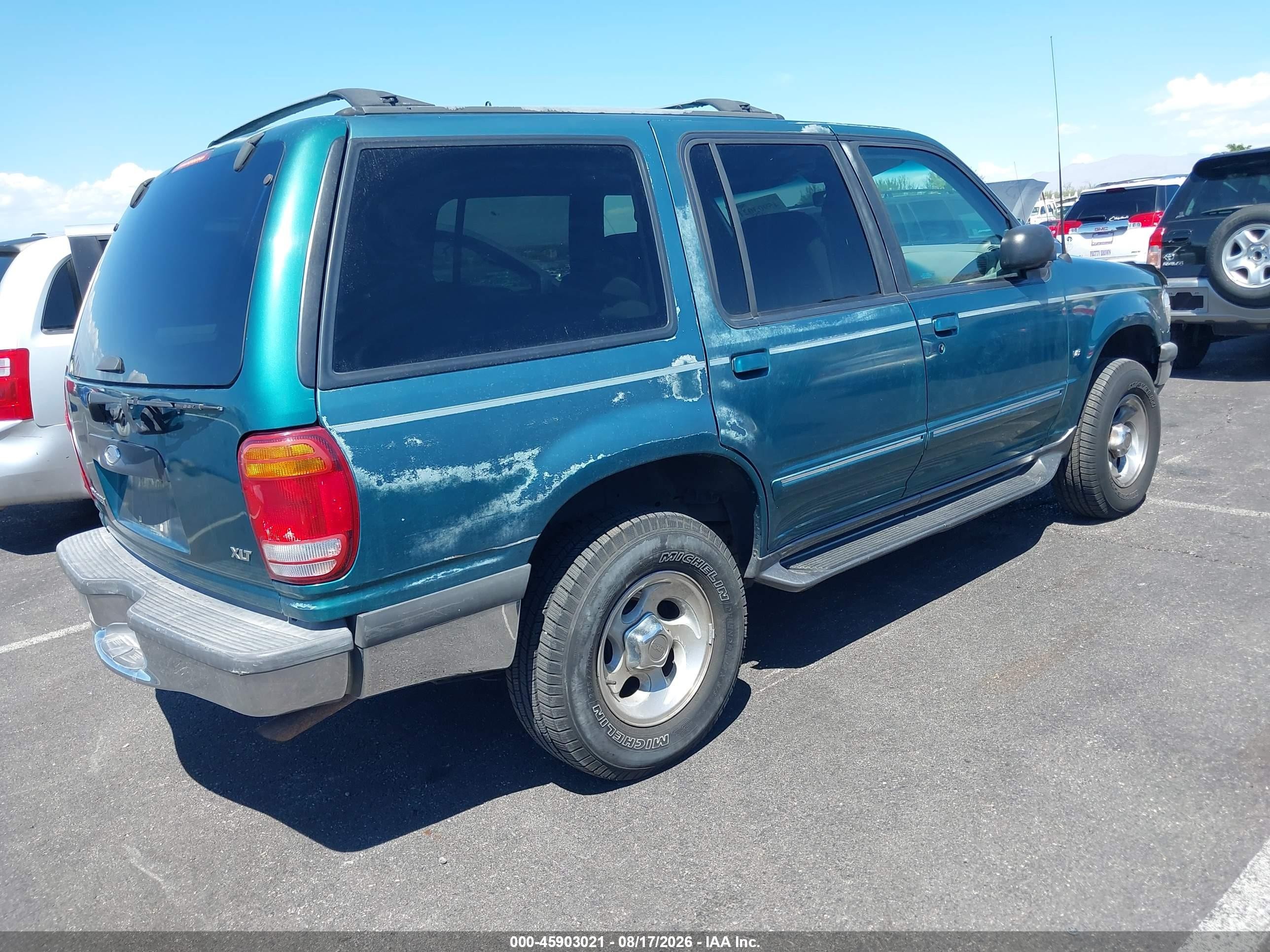 1998 Ford Explorer Eddie Bauer/limited/xlt Зеленый vin: 1FMZU32P5WZC18846
