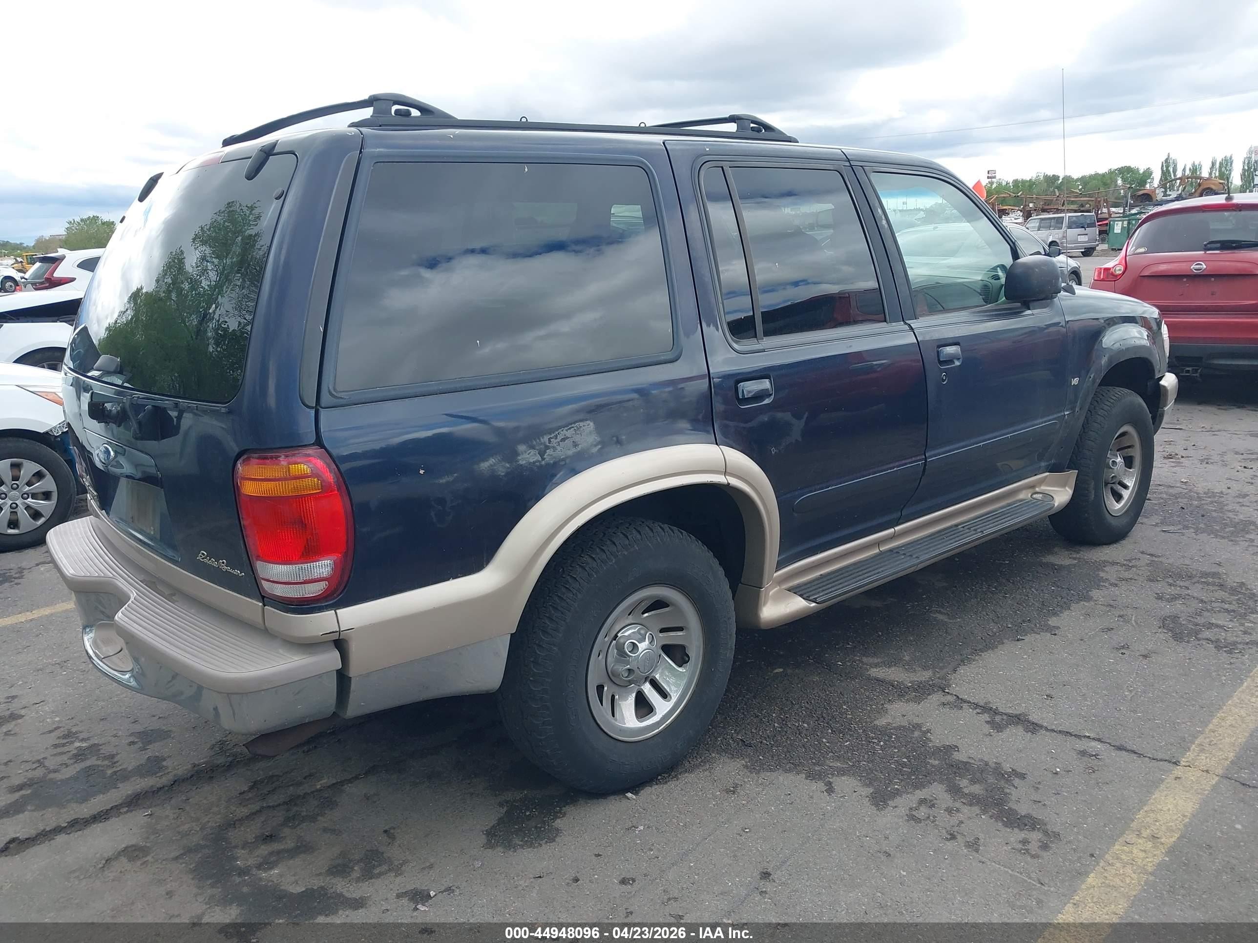 1999 Ford Explorer Eddie Bauer/limited Edition/xlt Dark Blue vin: 1FMZU32P5XZA29907