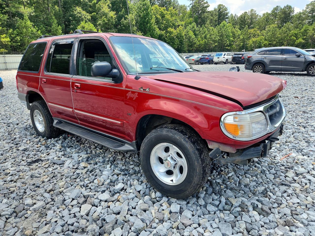 1999 Ford Explorer Red vin: 1FMZU32P6XZB76835