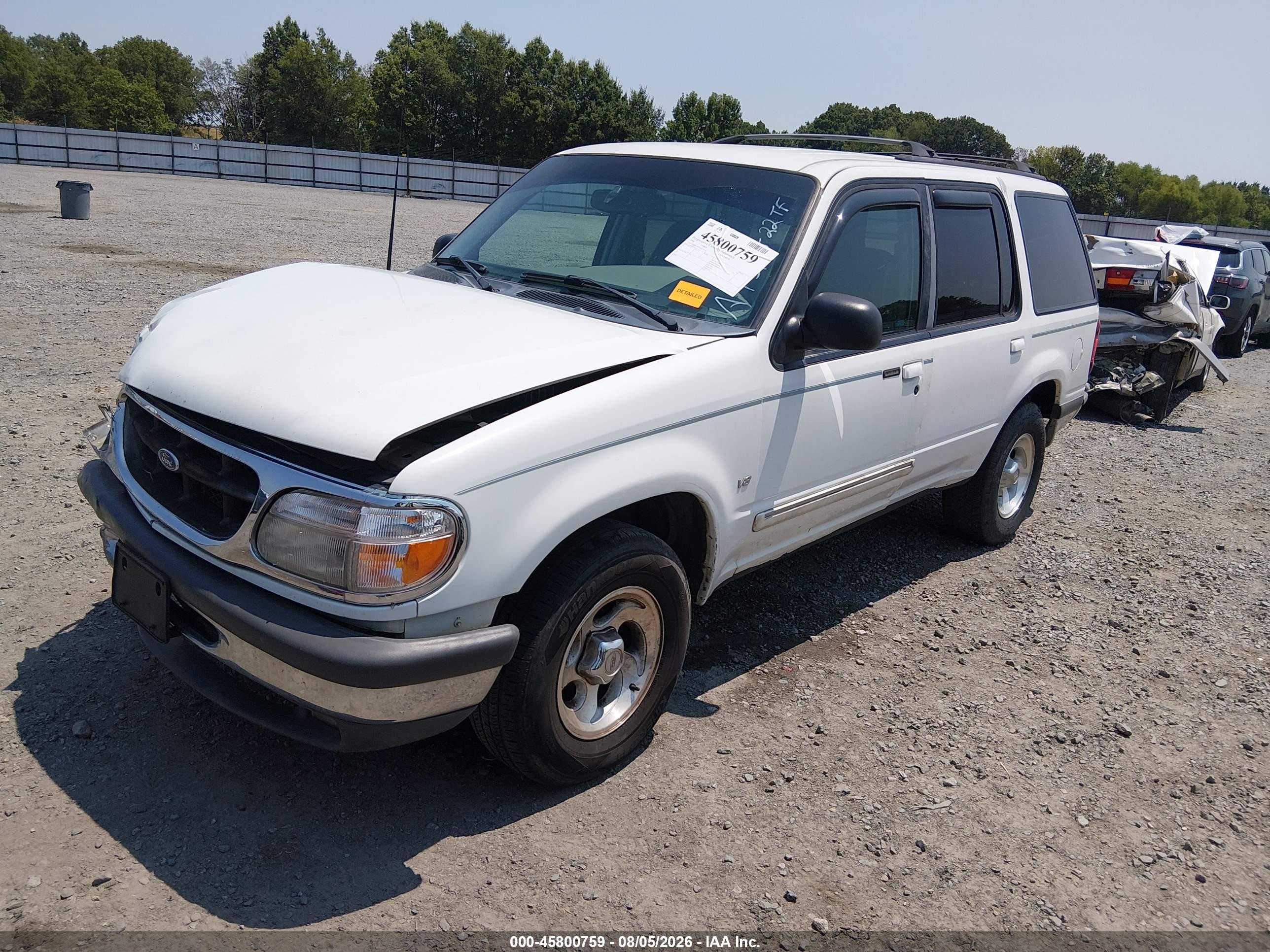 1998 Ford Explorer Eddie Bauer/limited/xlt White vin: 1FMZU32P9WZC32751