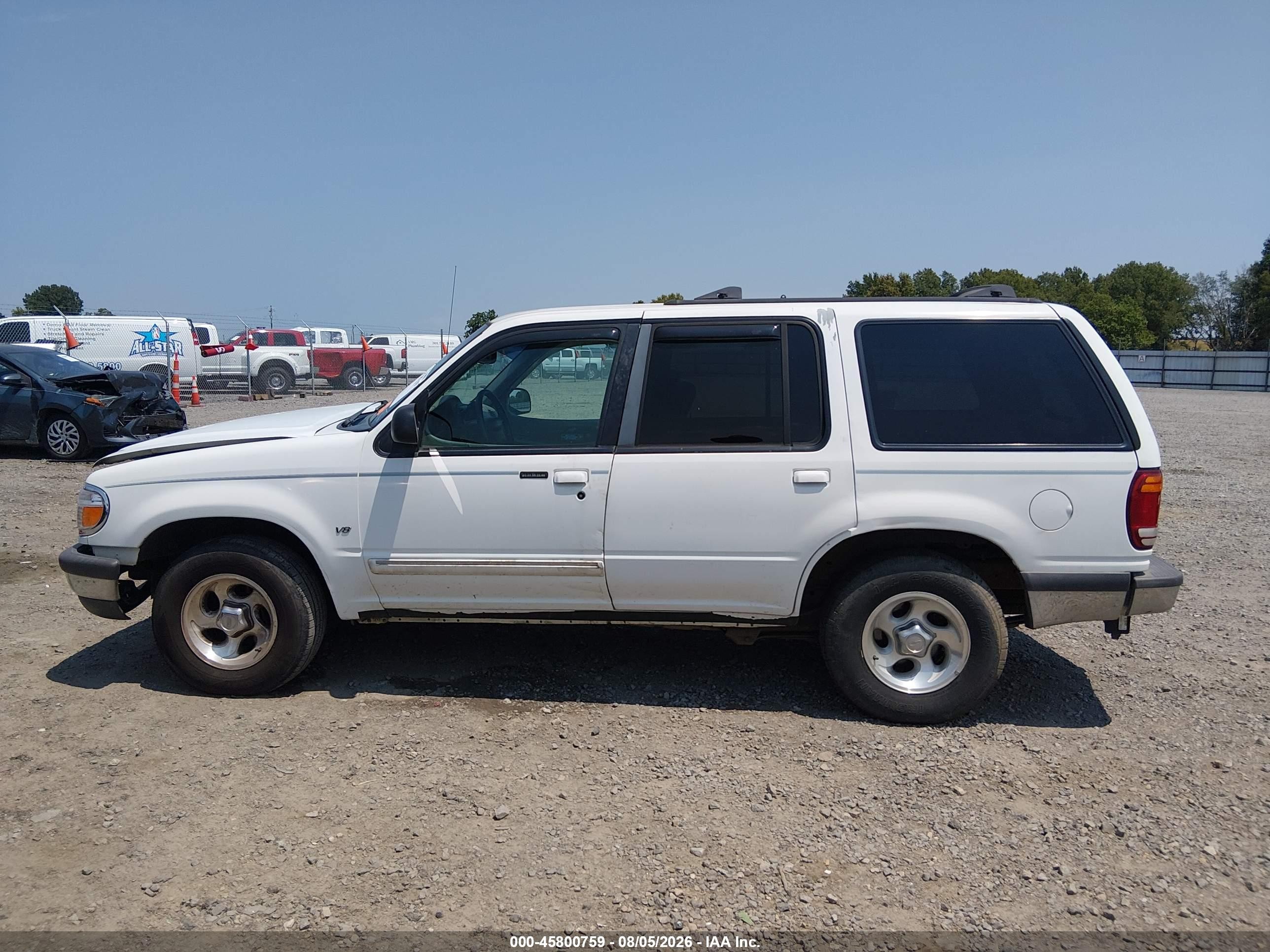 1998 Ford Explorer Eddie Bauer/limited/xlt White vin: 1FMZU32P9WZC32751