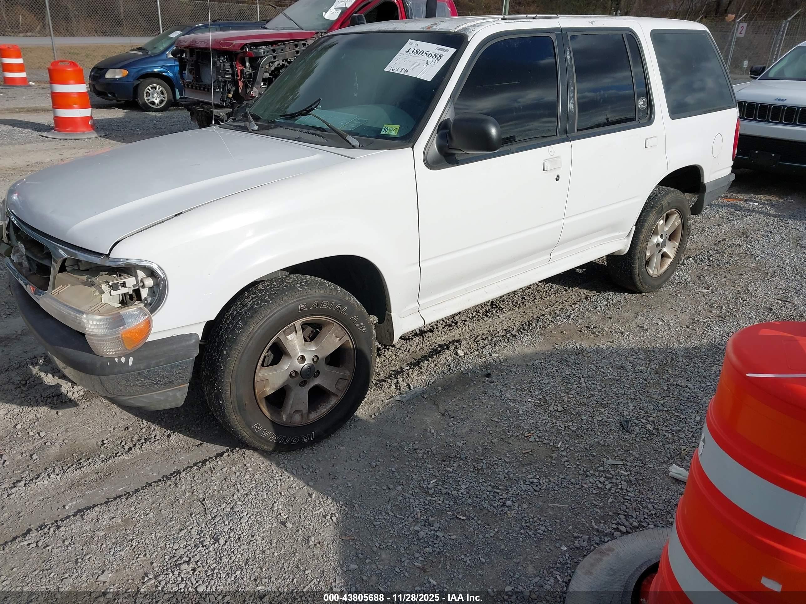 1998 Ford Explorer Eddie Bauer/limited/xl/xlt Белый vin: 1FMZU32X2WUD40674