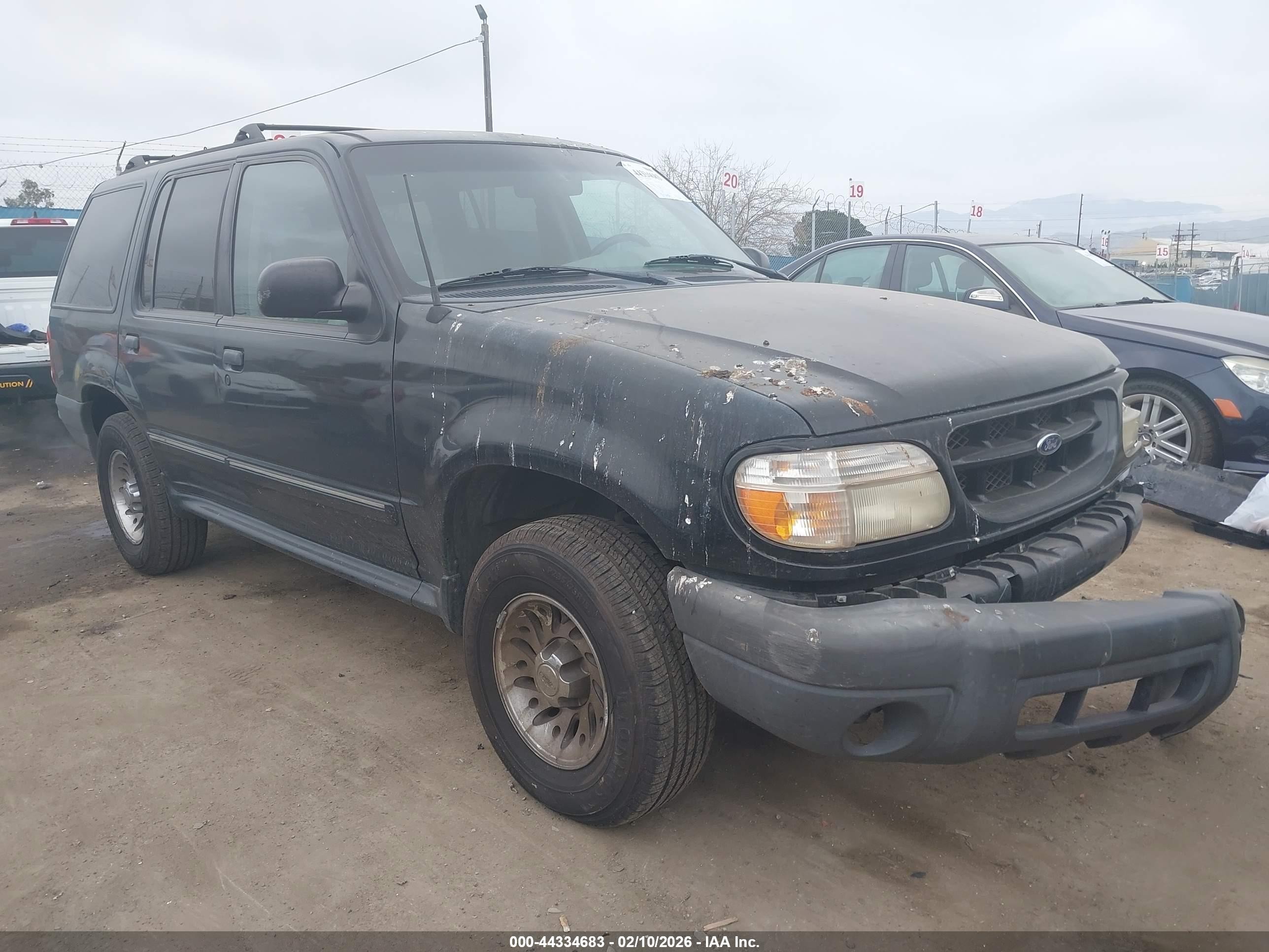 1999 Ford Explorer Xl/xlt Black vin: 1FMZU32X2XUB91779