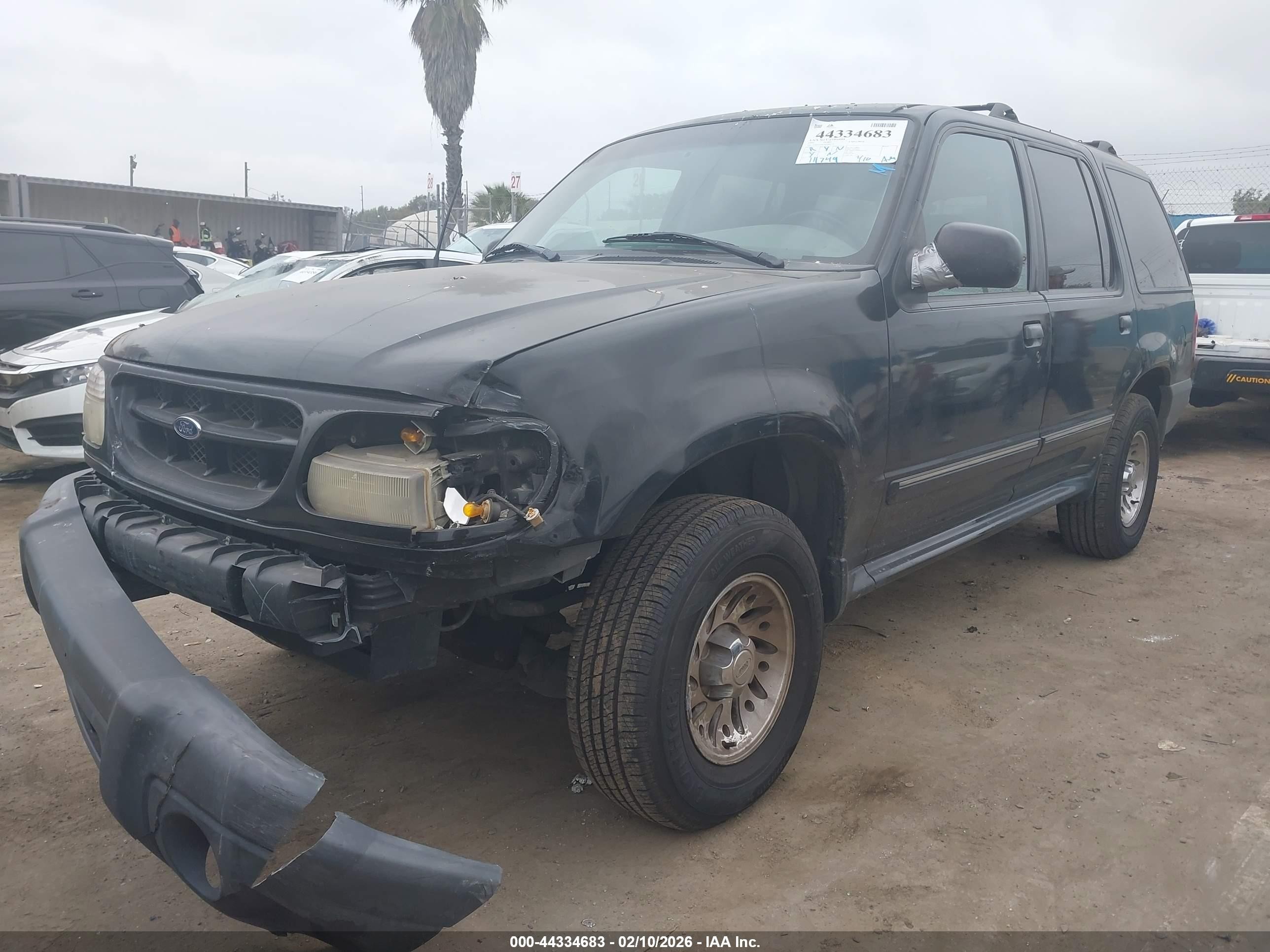 1999 Ford Explorer Xl/xlt Black vin: 1FMZU32X2XUB91779