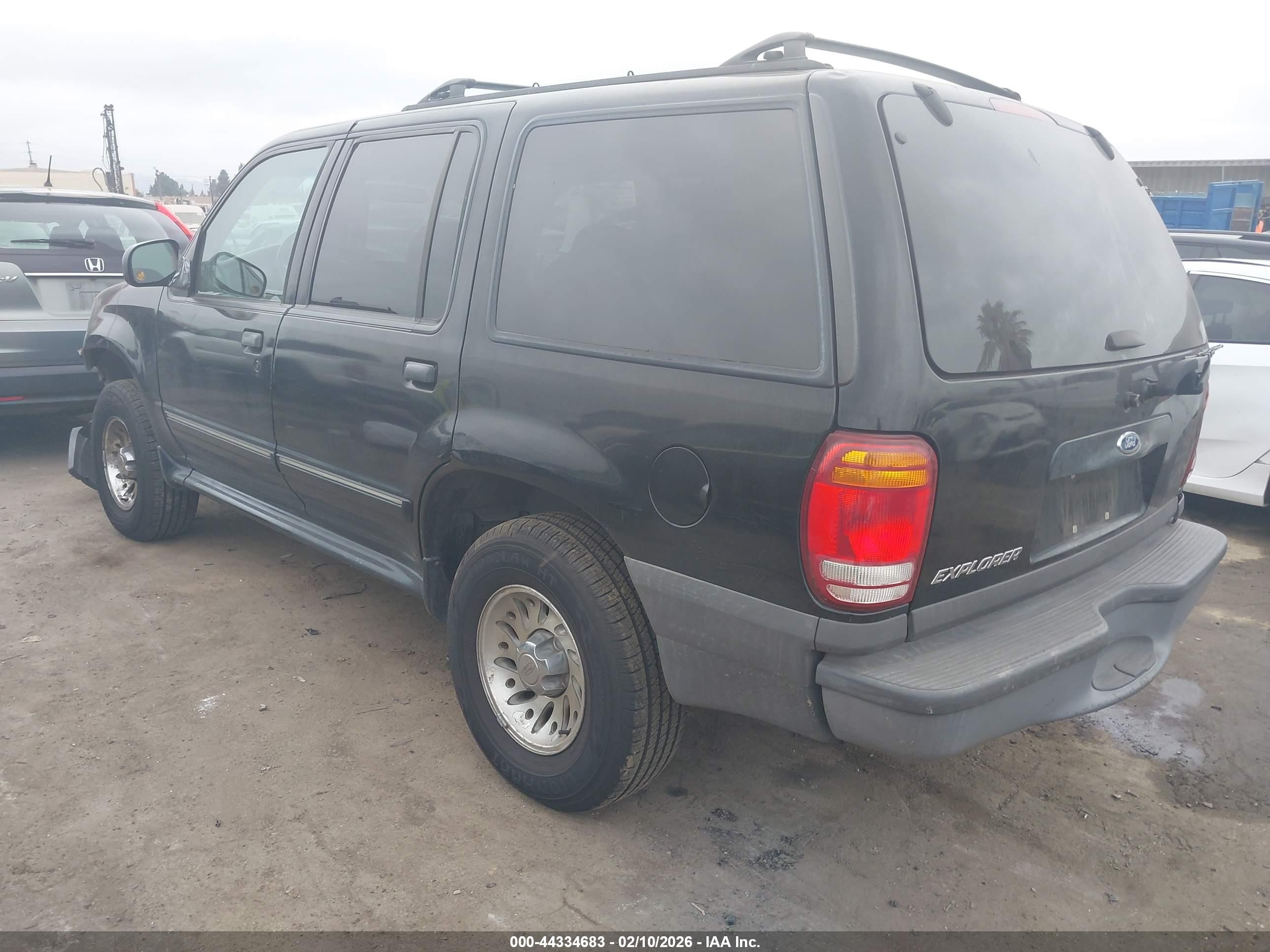 1999 Ford Explorer Xl/xlt Black vin: 1FMZU32X2XUB91779