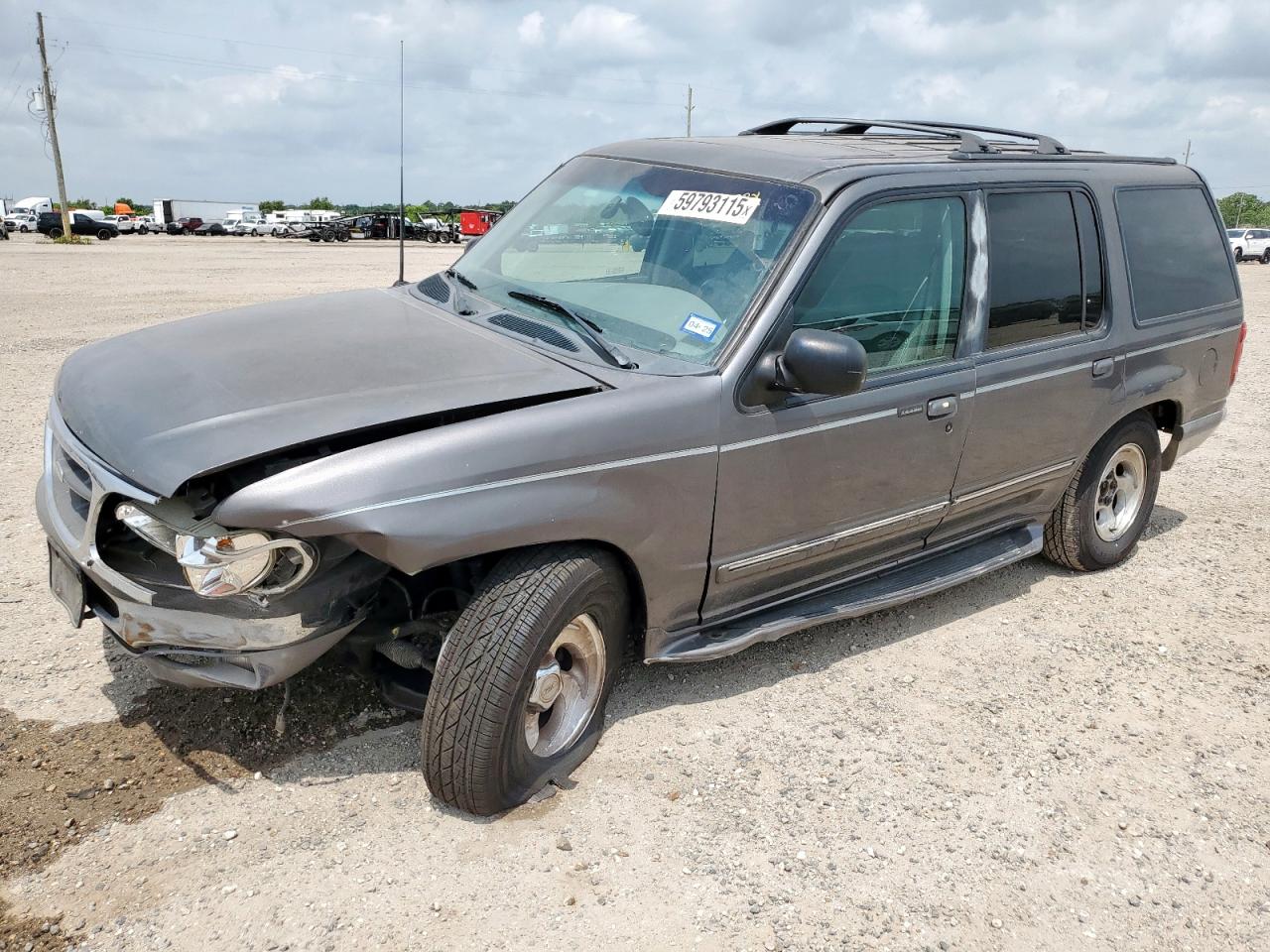 1998 Ford Explorer Gray vin: 1FMZU32X3WZB87743