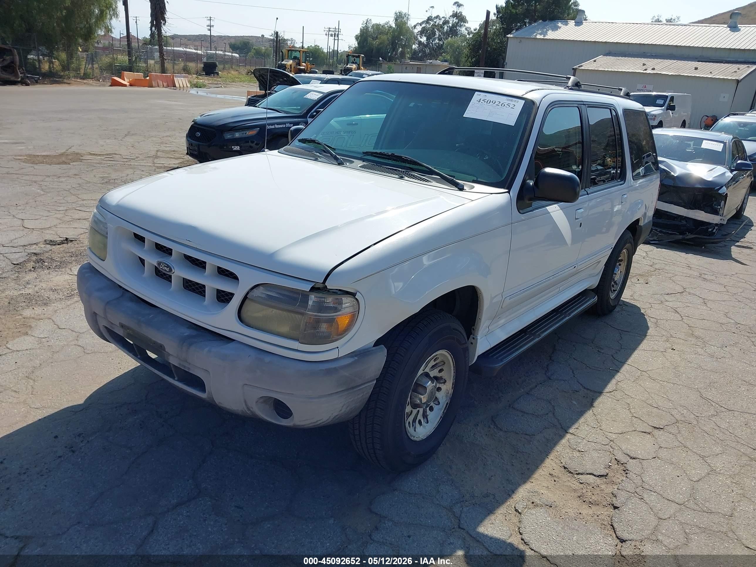 1999 Ford Explorer Xl/xlt White vin: 1FMZU32X3XUB77776