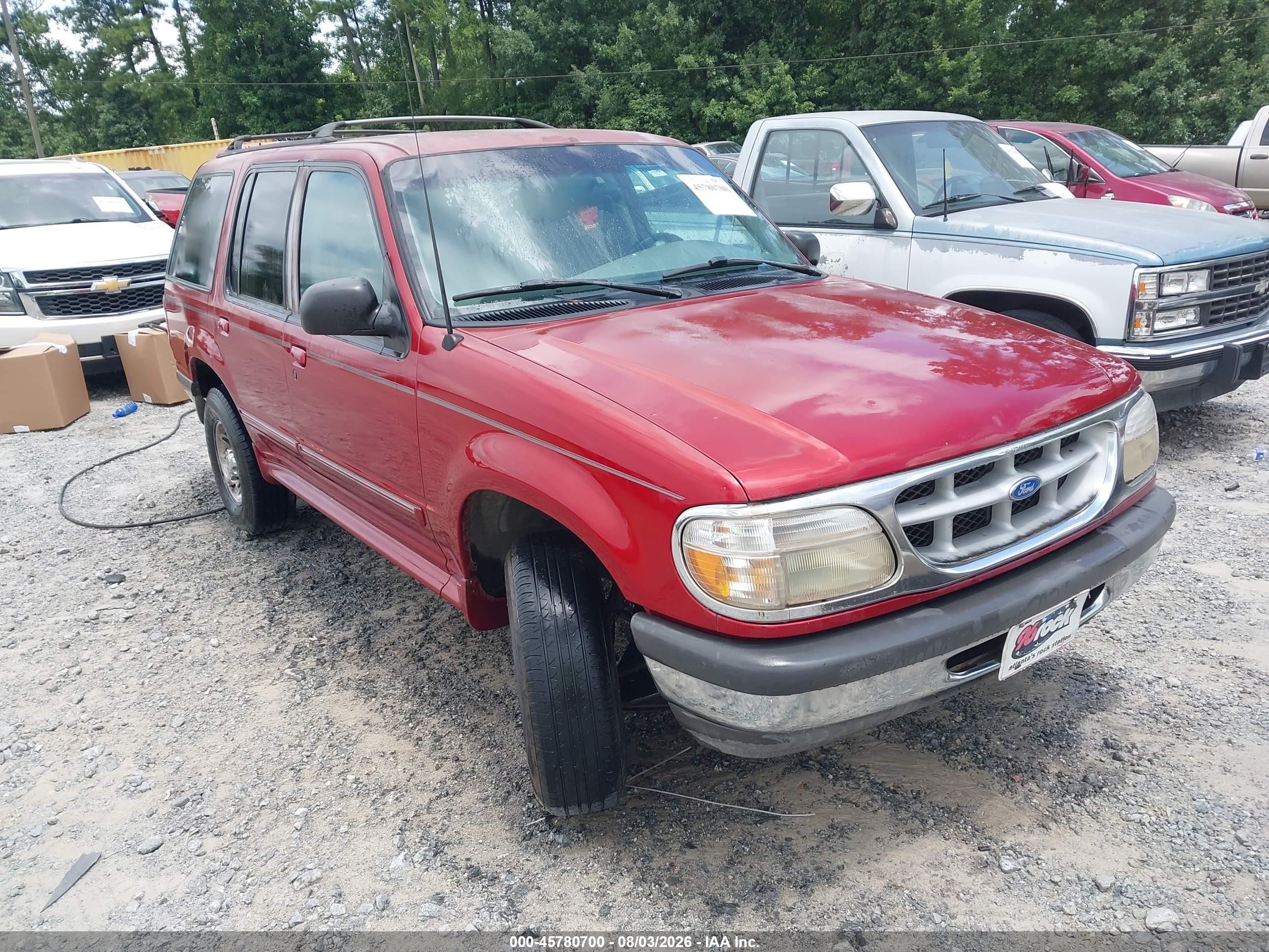 1998 Ford Explorer Eddie Bauer/limited/xl/xlt Red vin: 1FMZU32X6WZB00823