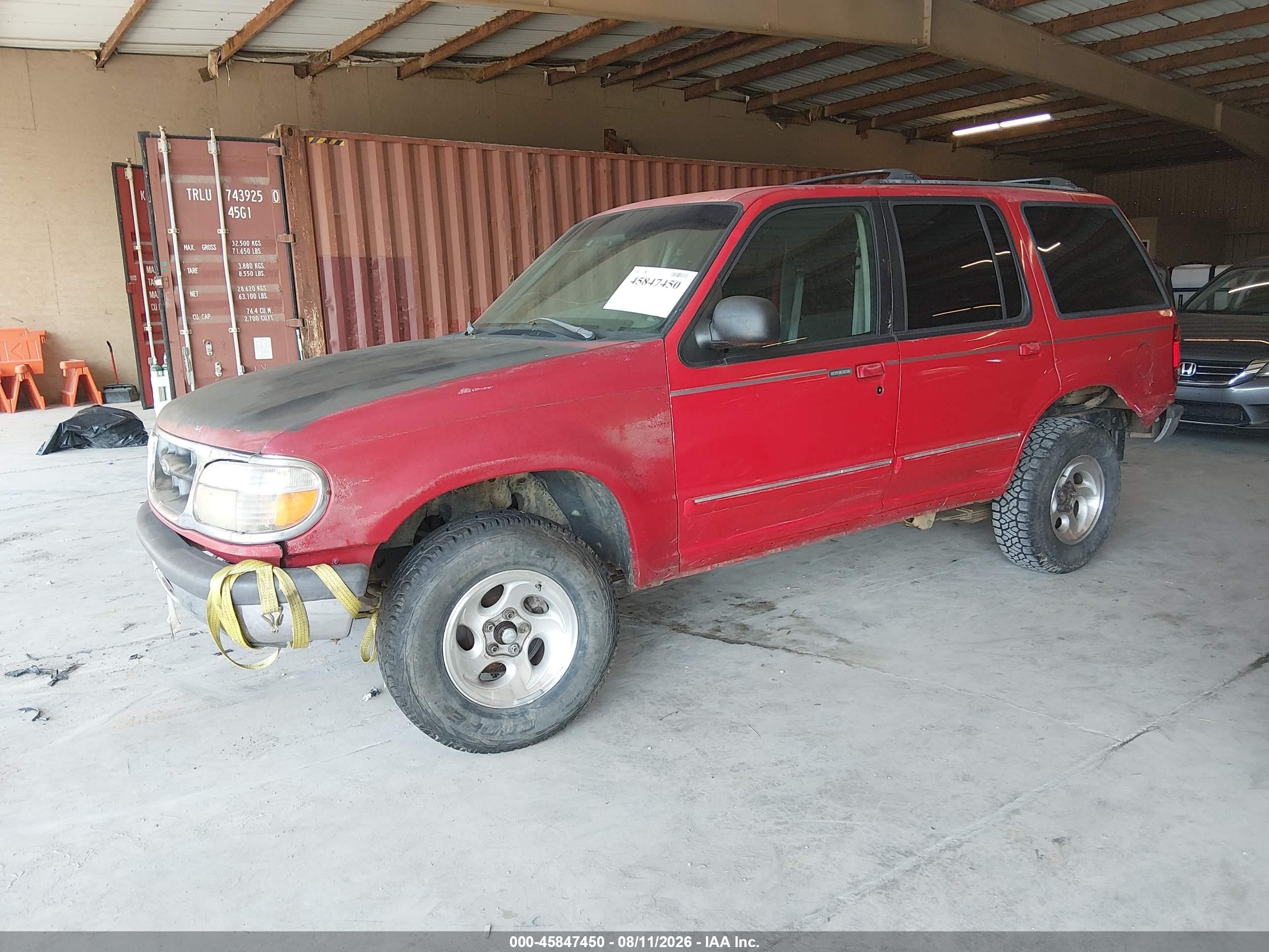 1998 Ford Explorer Eddie Bauer/limited/xl/xlt Красный vin: 1FMZU32X8WZB57699