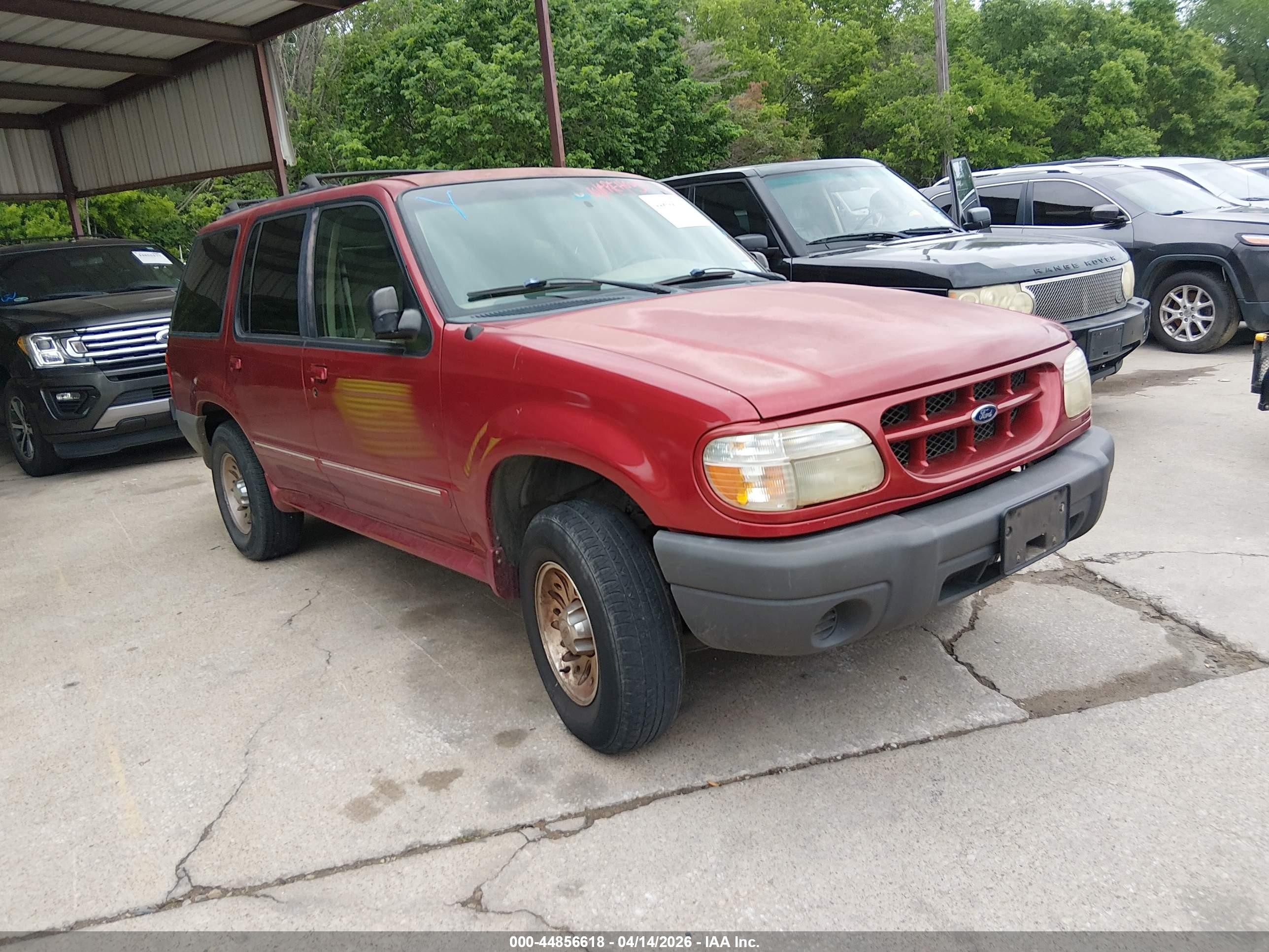 1999 Ford Explorer Xl/xlt Red vin: 1FMZU32X8XZB76660