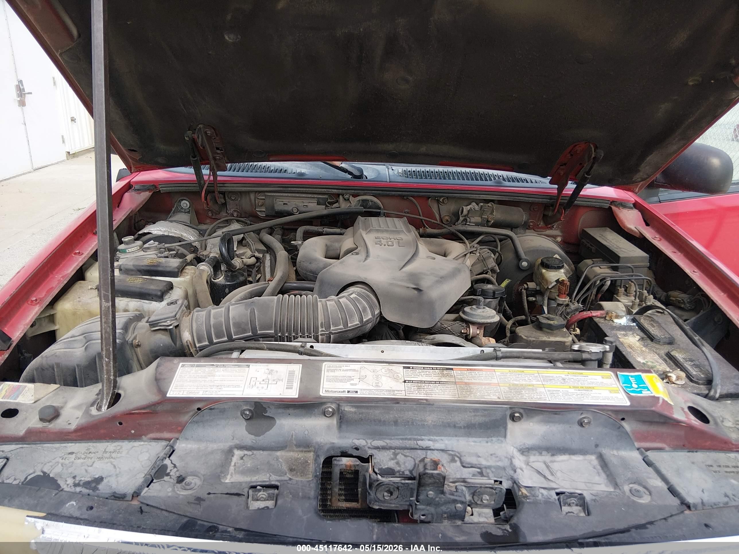 1999 Ford Explorer Eddie Bauer/limited/xlt Red vin: 1FMZU34E0XUB07308