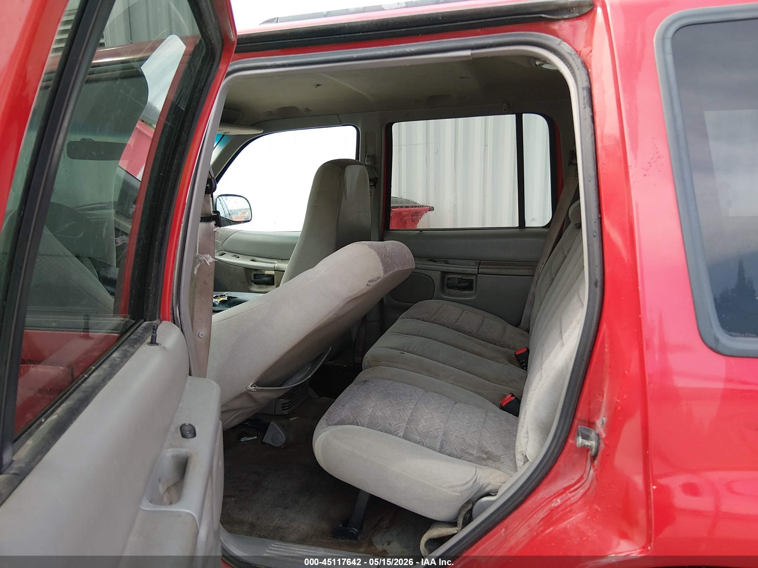 1999 Ford Explorer Eddie Bauer/limited/xlt Red vin: 1FMZU34E0XUB07308