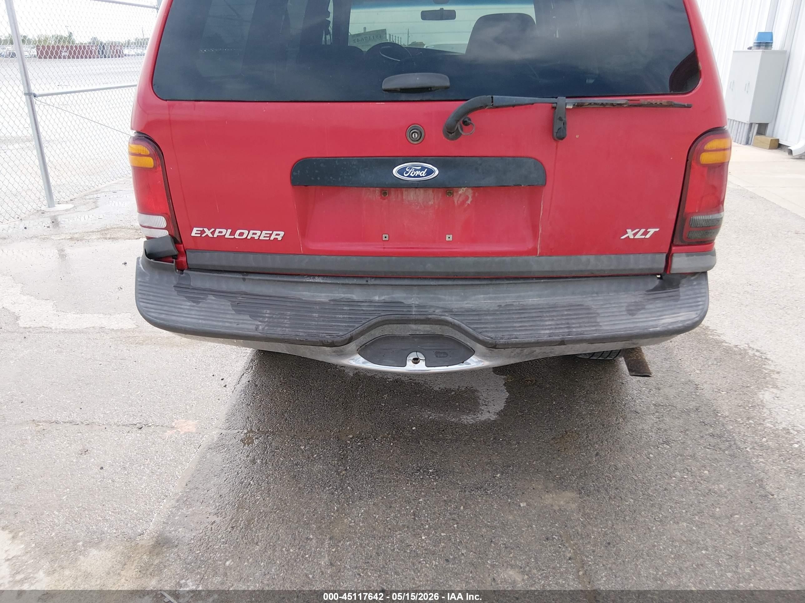 1999 Ford Explorer Eddie Bauer/limited/xlt Red vin: 1FMZU34E0XUB07308