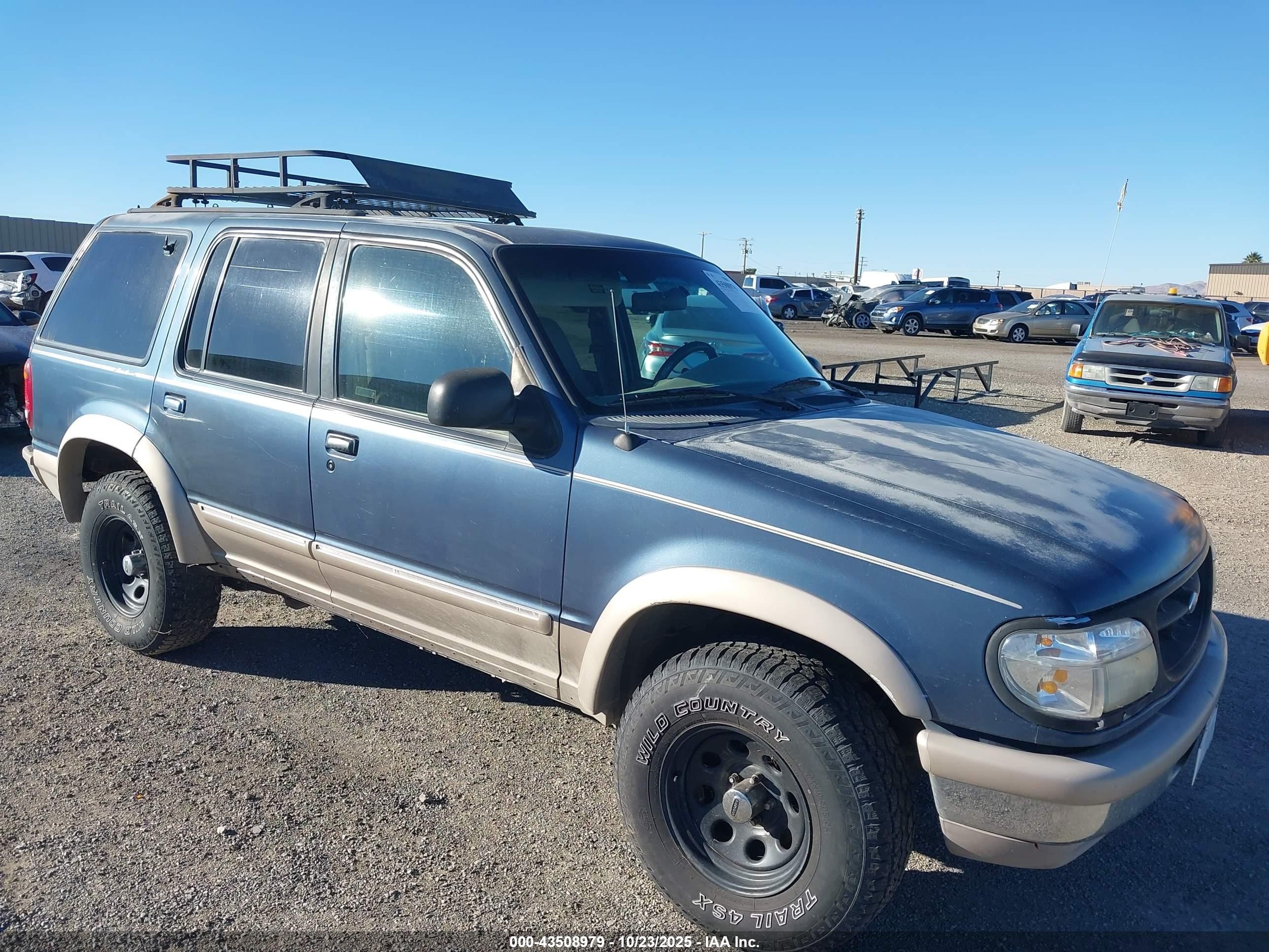 1998 Ford Explorer Eddie Bauer/limited/xl/xlt Синий vin: 1FMZU34E1WZB35930