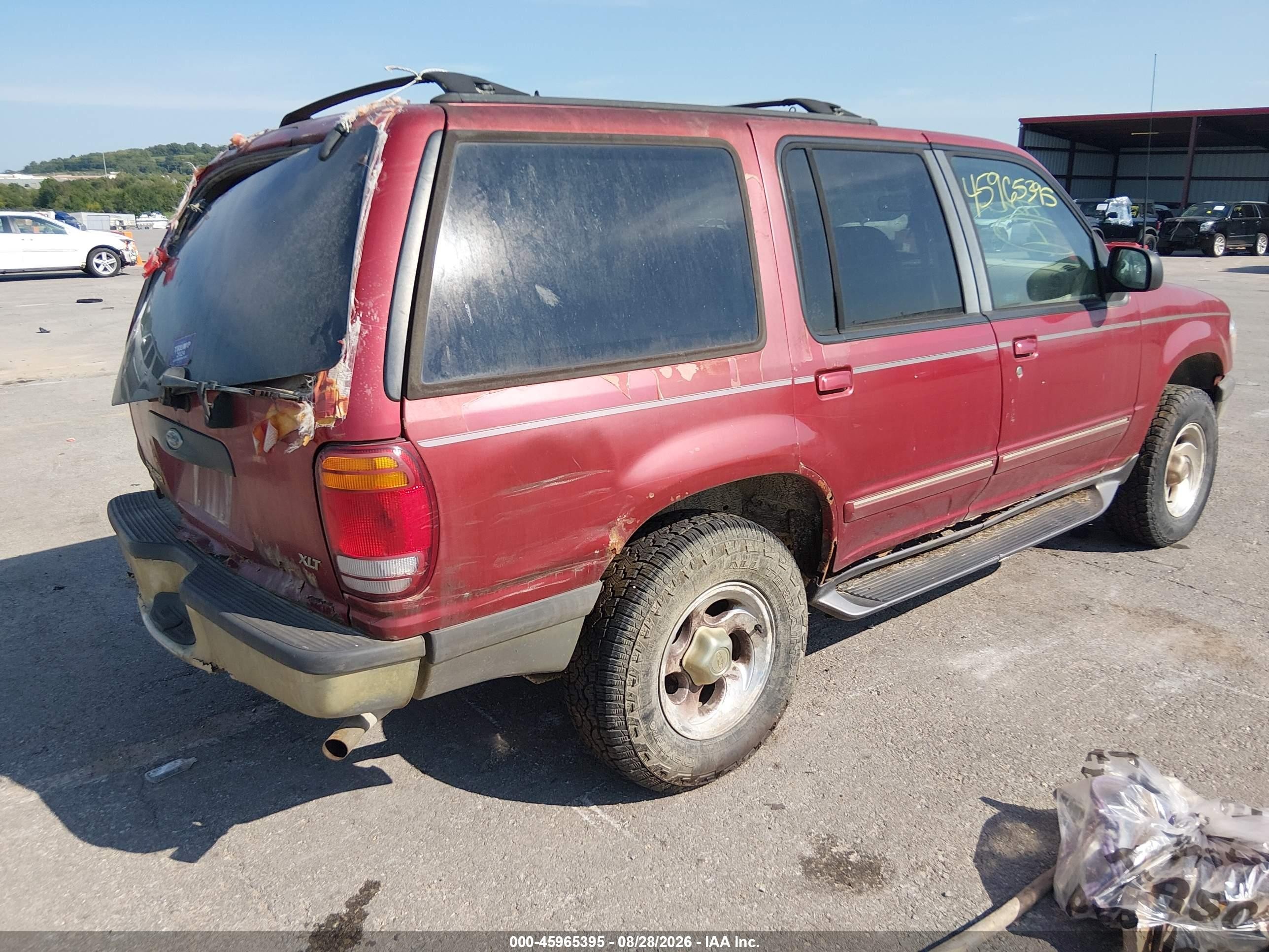 1998 Ford Explorer Eddie Bauer/limited/xl/xlt Red vin: 1FMZU34E2WUB65208