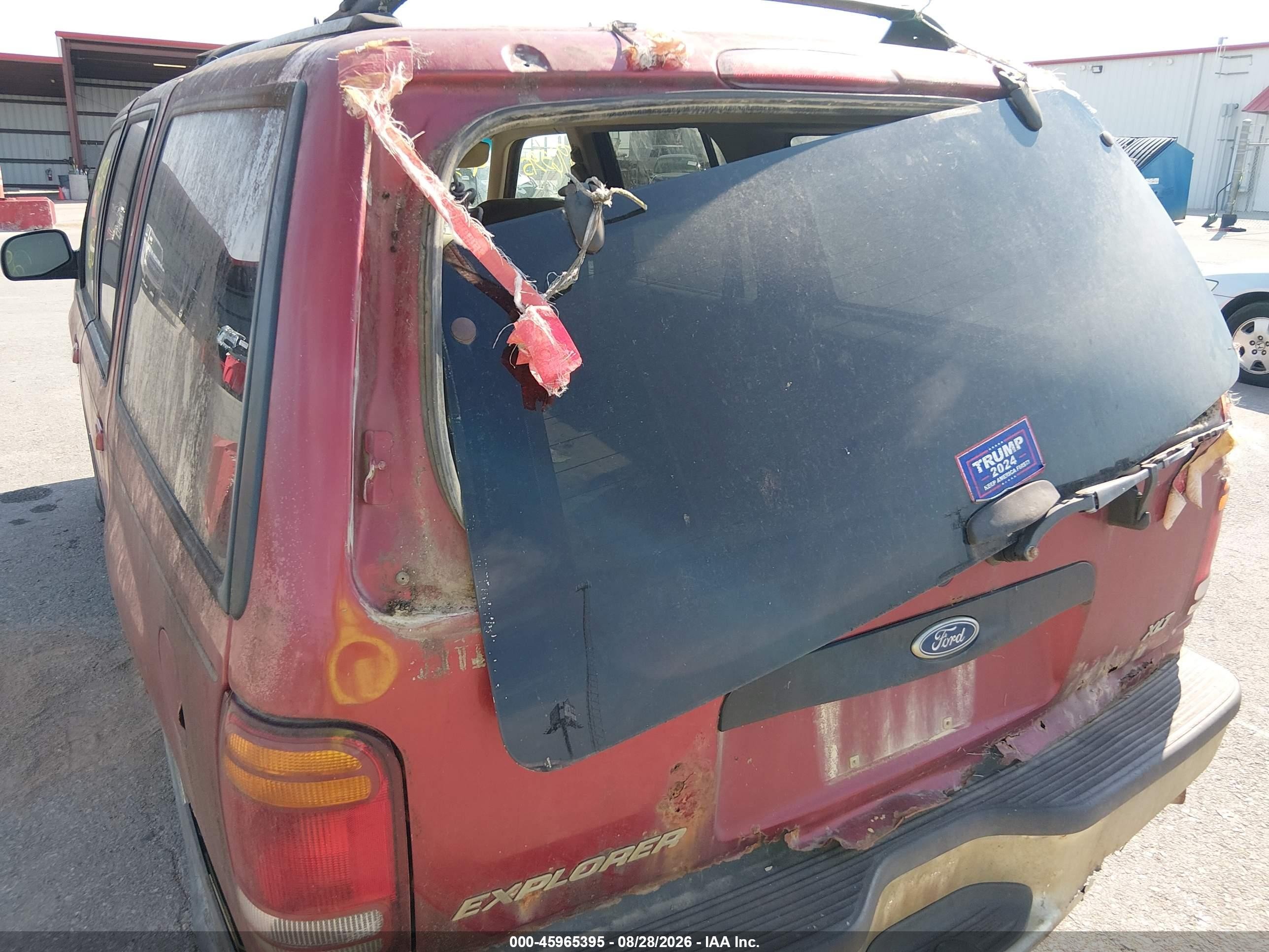 1998 Ford Explorer Eddie Bauer/limited/xl/xlt Red vin: 1FMZU34E2WUB65208