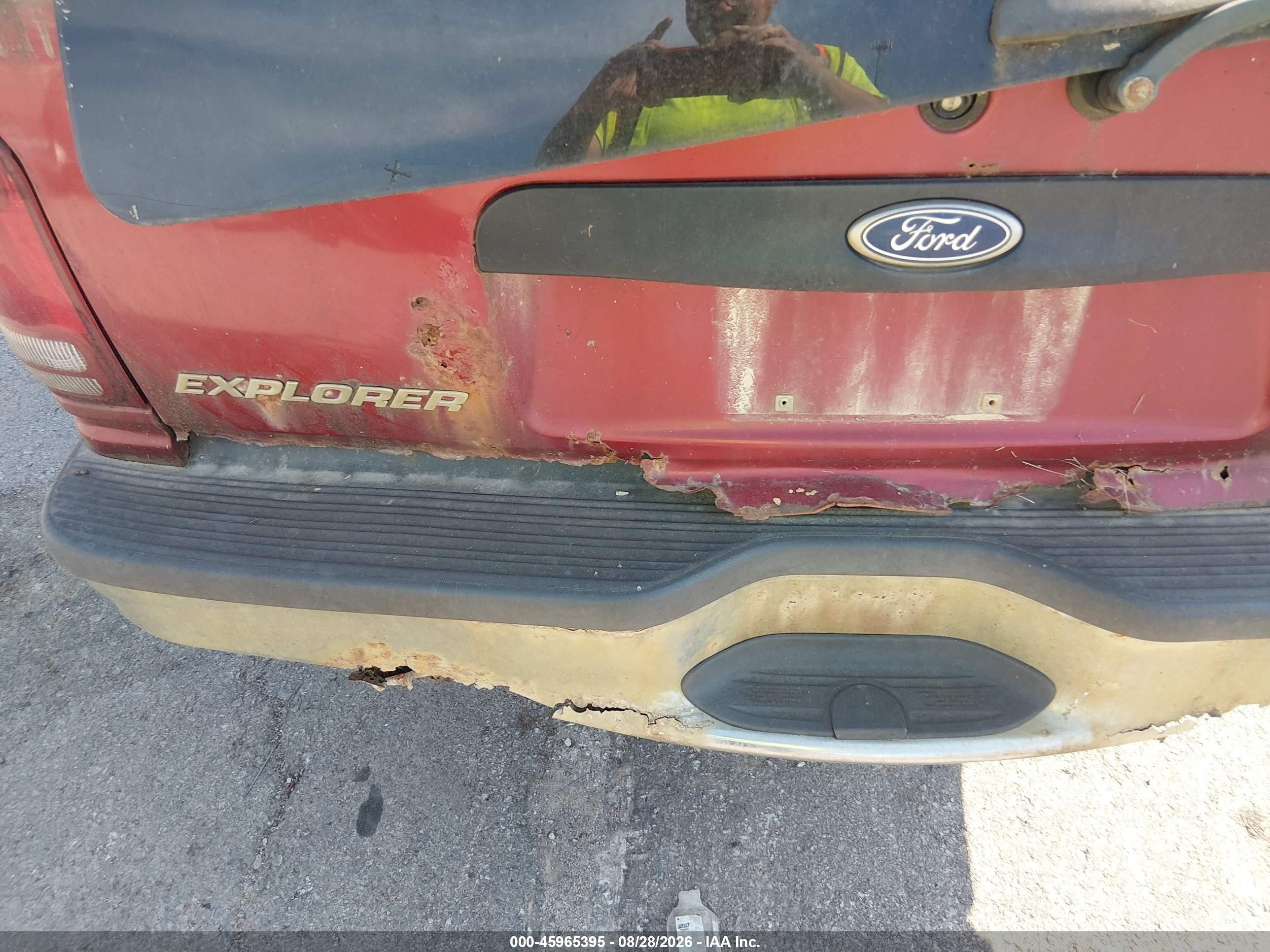 1998 Ford Explorer Eddie Bauer/limited/xl/xlt Red vin: 1FMZU34E2WUB65208