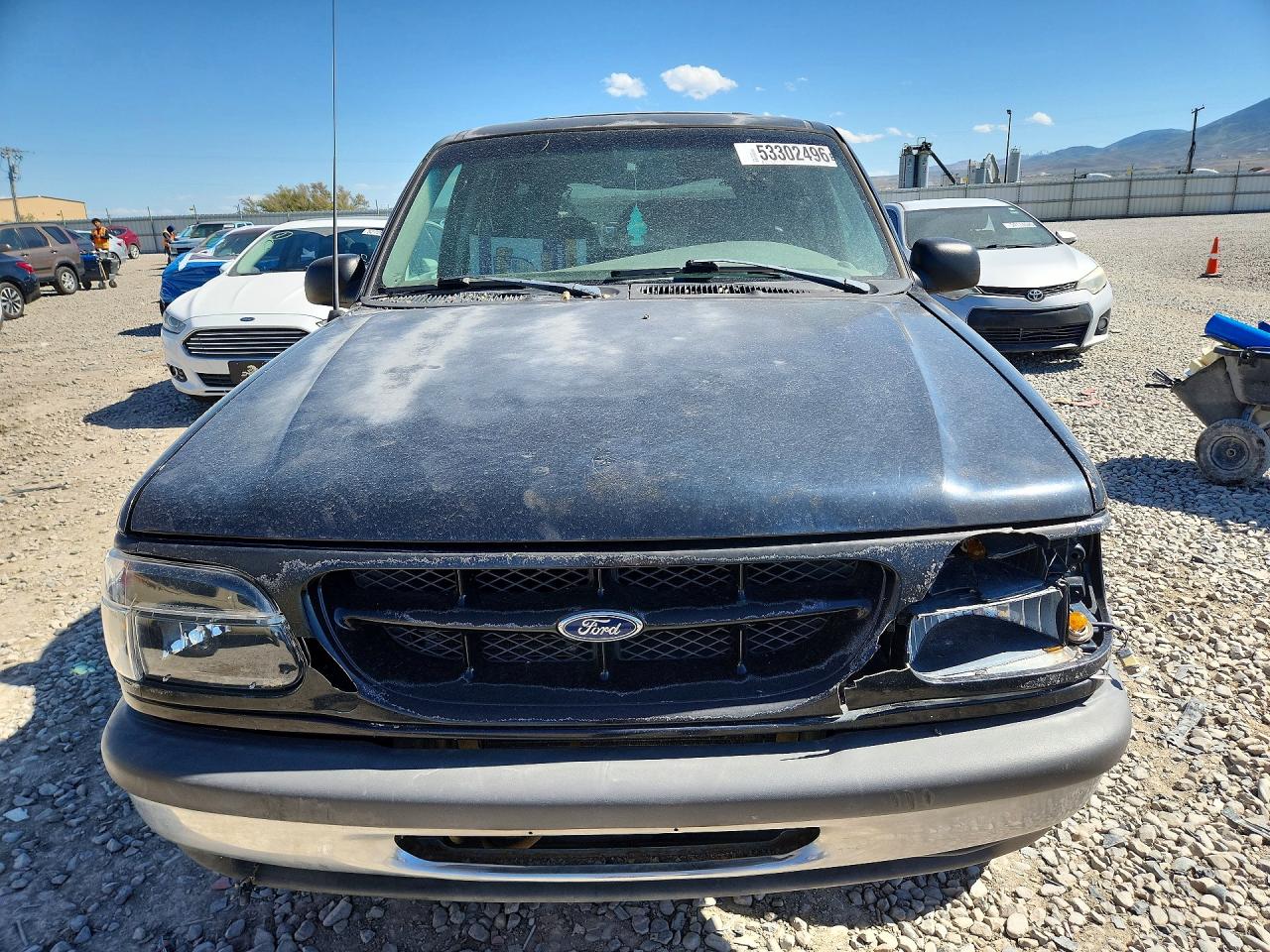 1998 Ford Explorer Black vin: 1FMZU34E2WZB83470