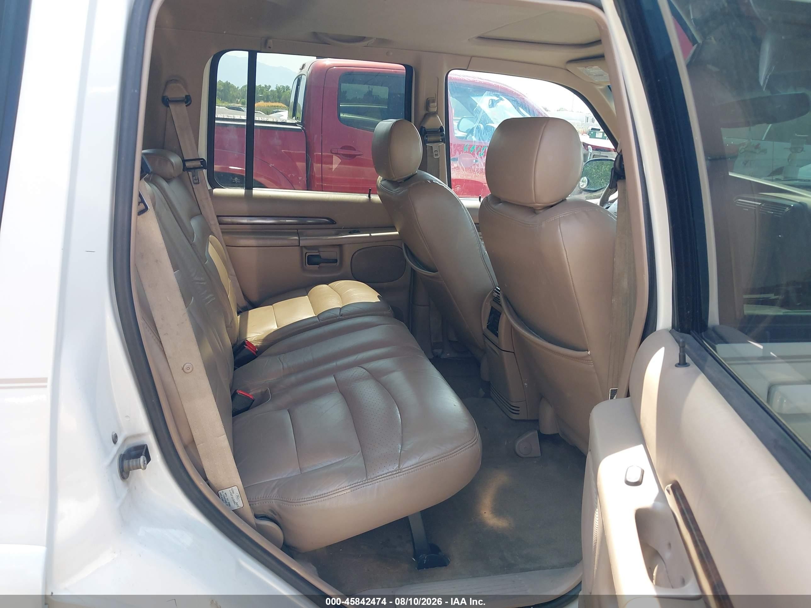 1999 Ford Explorer Eddie Bauer/limited/xlt White vin: 1FMZU34E2XZB21214