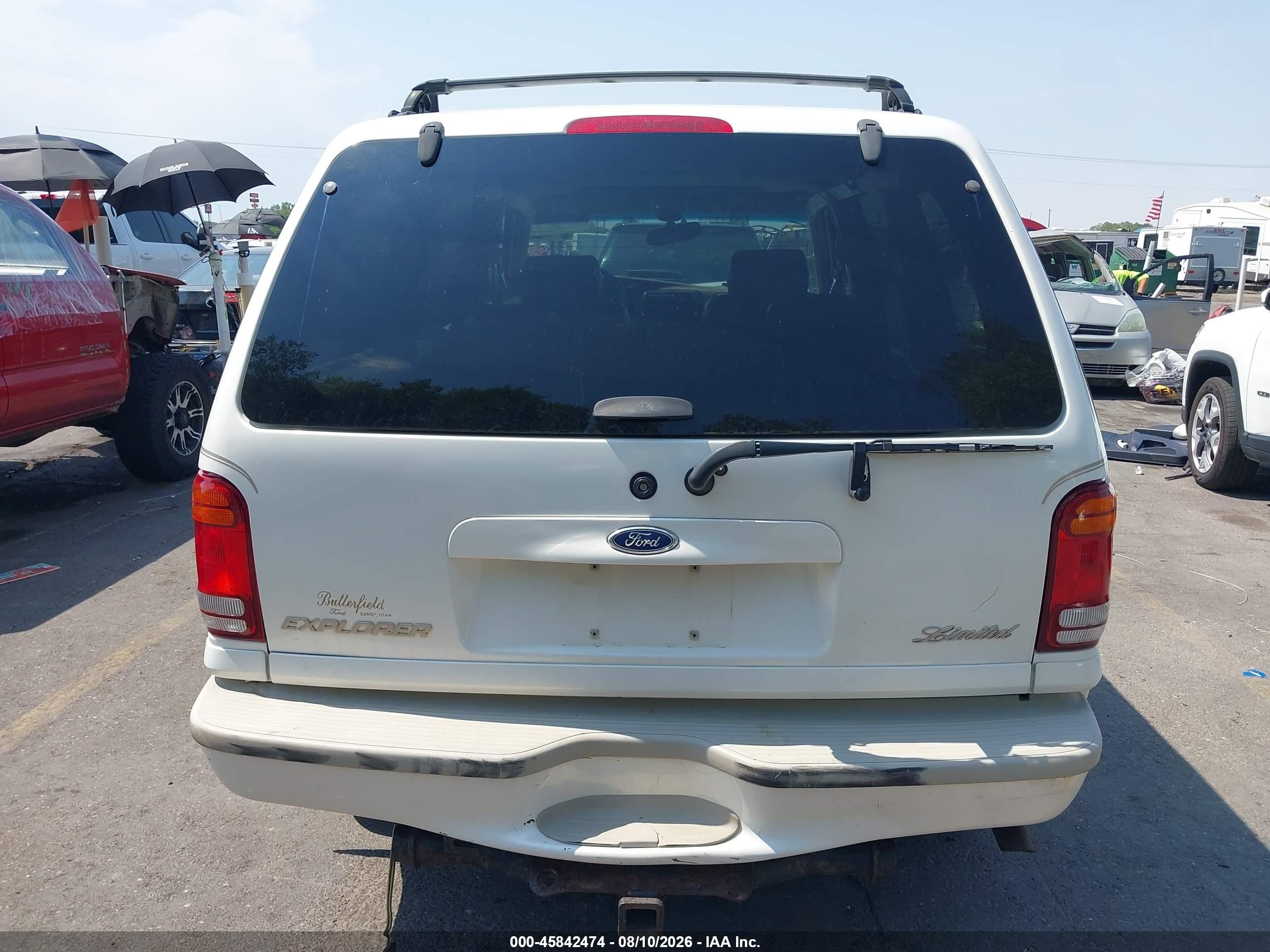 1999 Ford Explorer Eddie Bauer/limited/xlt White vin: 1FMZU34E2XZB21214