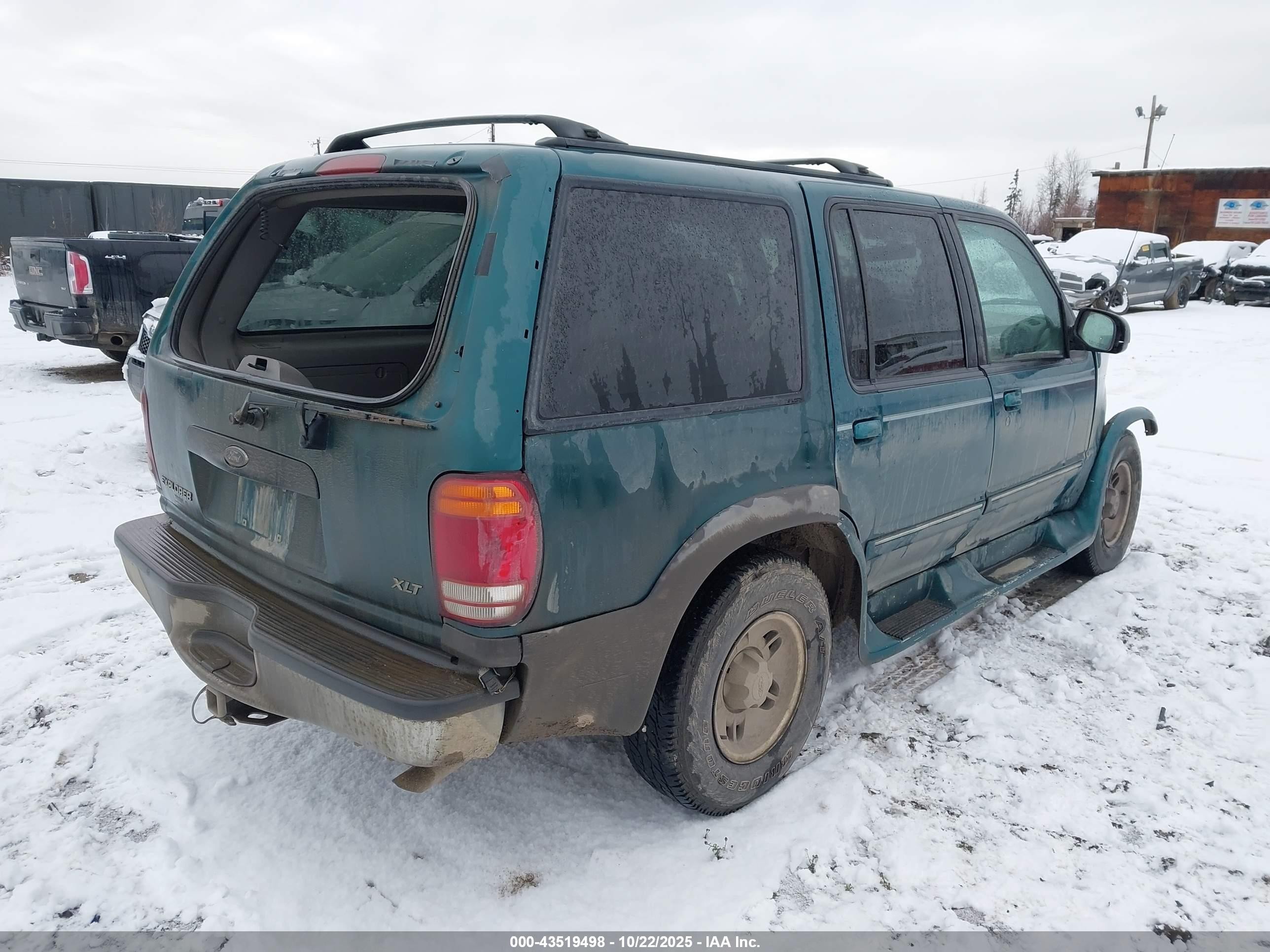 1998 Ford Explorer Eddie Bauer/limited/xl/xlt Зеленый vin: 1FMZU34E3WUC54933