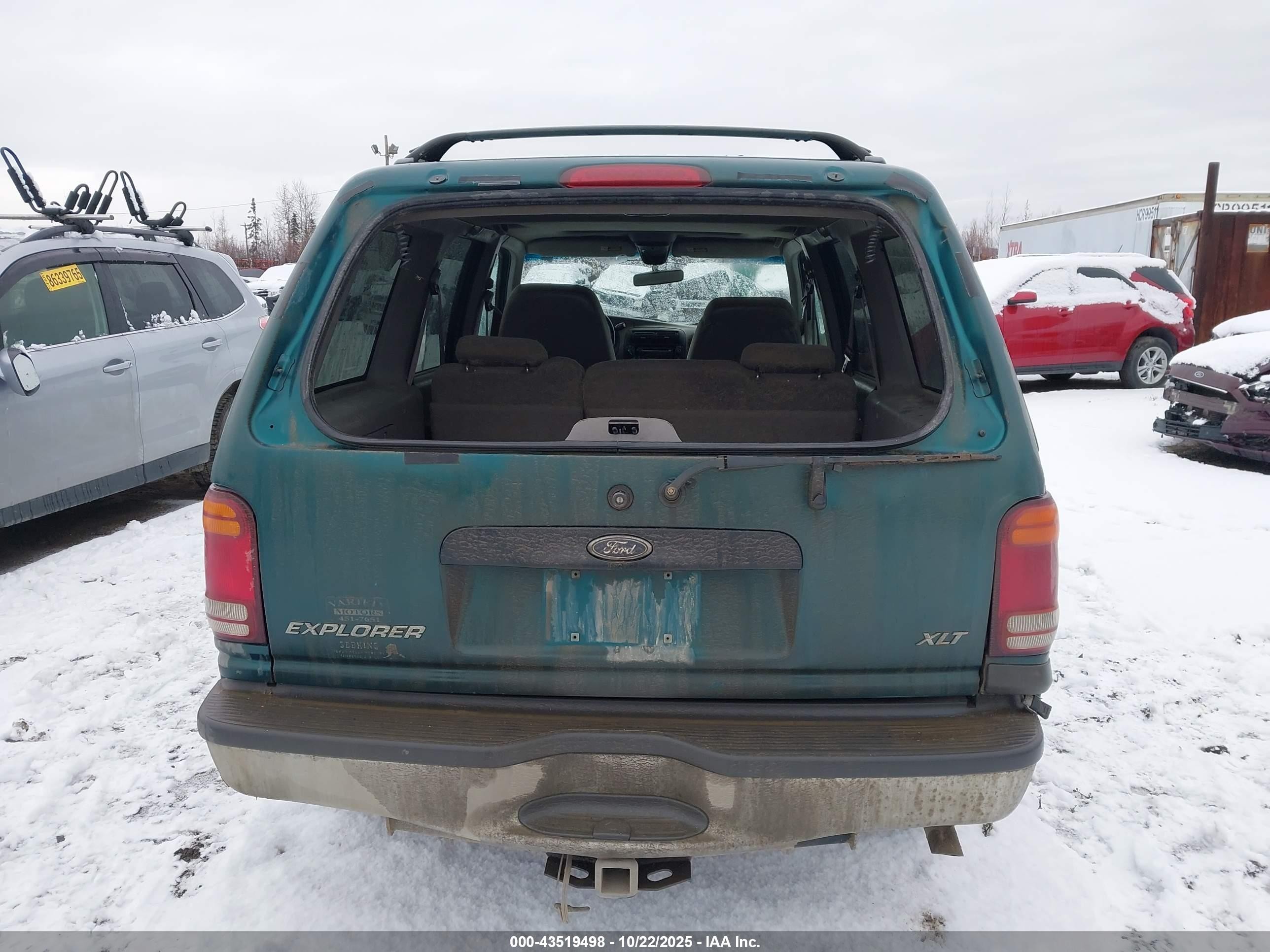 1998 Ford Explorer Eddie Bauer/limited/xl/xlt Зеленый vin: 1FMZU34E3WUC54933