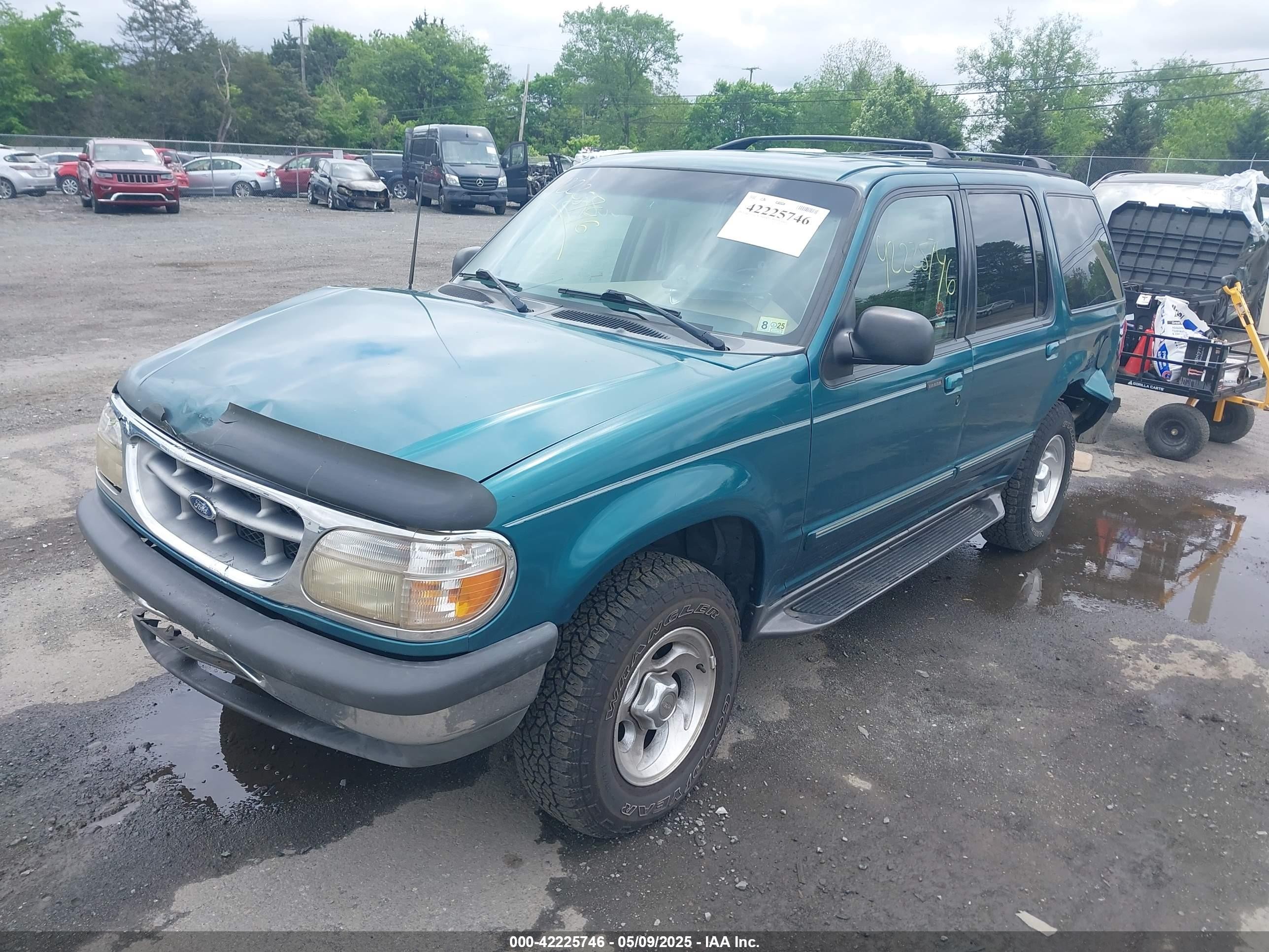 1998 Ford Explorer Eddie Bauer/limited/xl/xlt Зеленый vin: 1FMZU34E5WUC96083