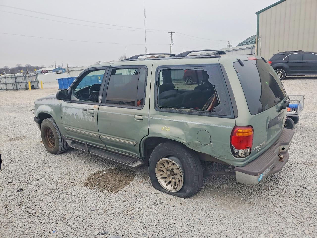 1998 Ford Explorer Зеленый vin: 1FMZU34E5WZB61902