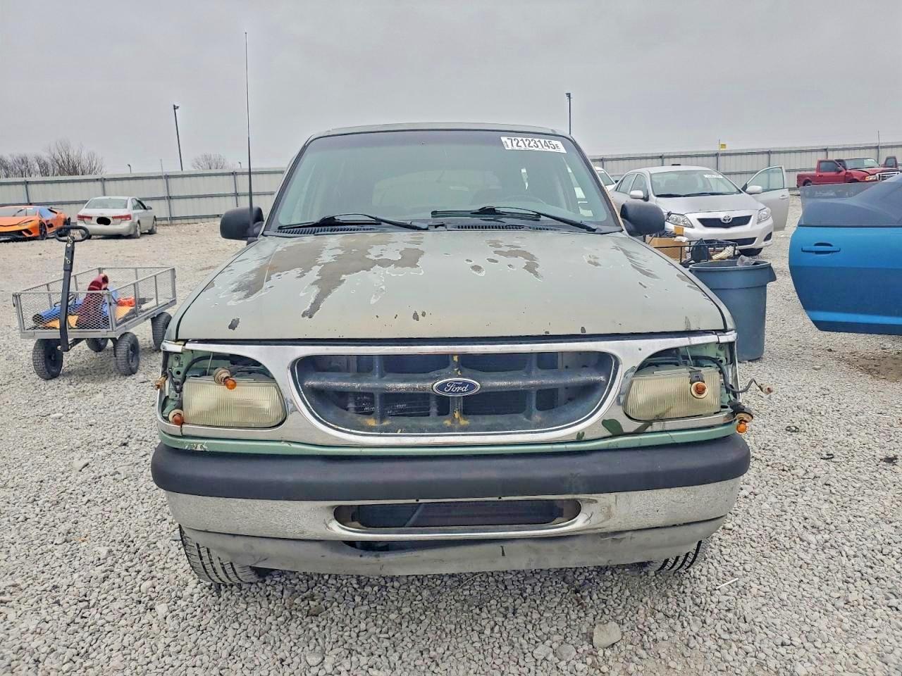 1998 Ford Explorer Зеленый vin: 1FMZU34E5WZB61902