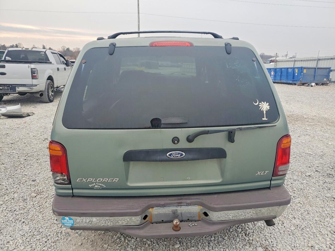 1998 Ford Explorer Зеленый vin: 1FMZU34E5WZB61902
